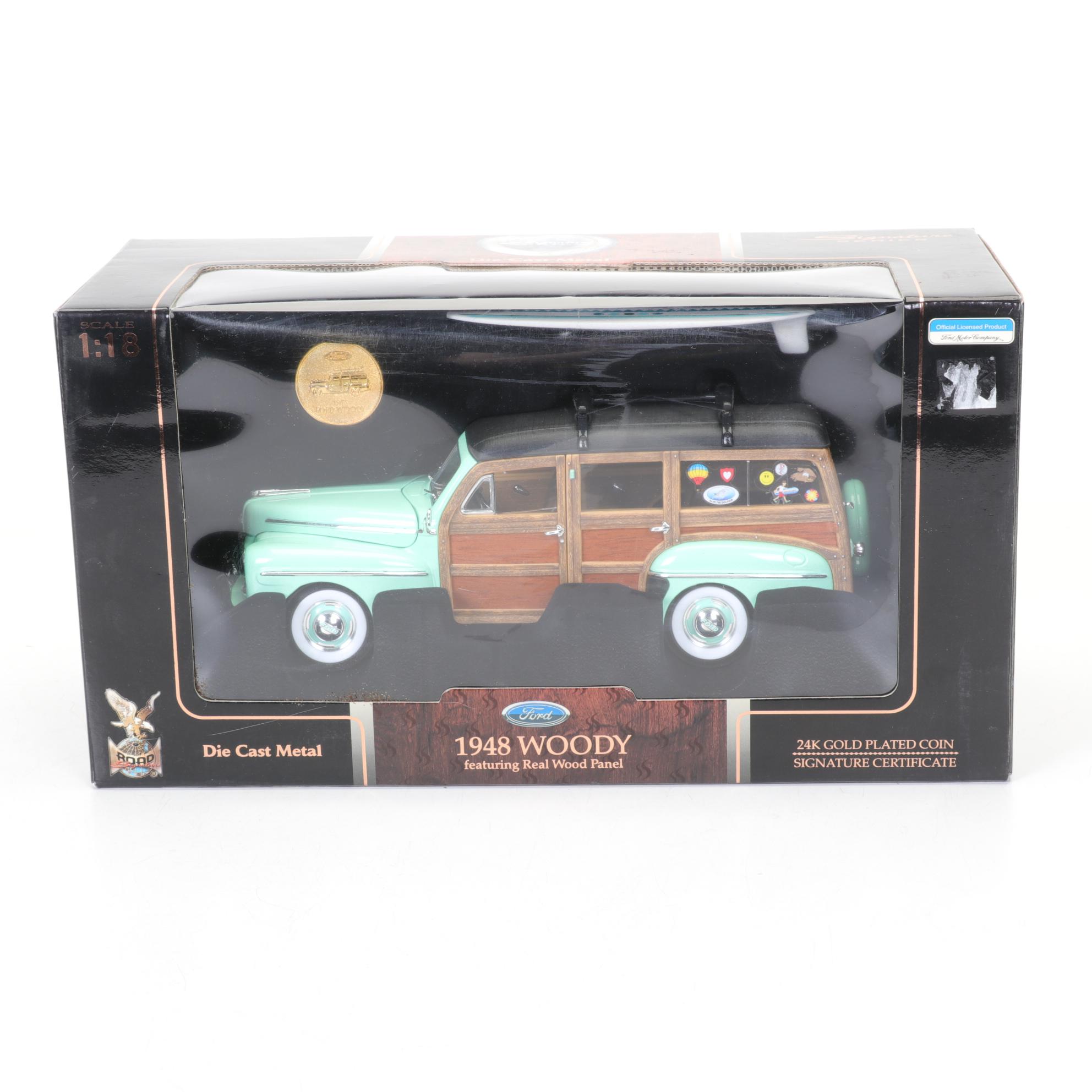 Yat Ming 1948 Ford "Woody" 1:18 Diecast Car Model