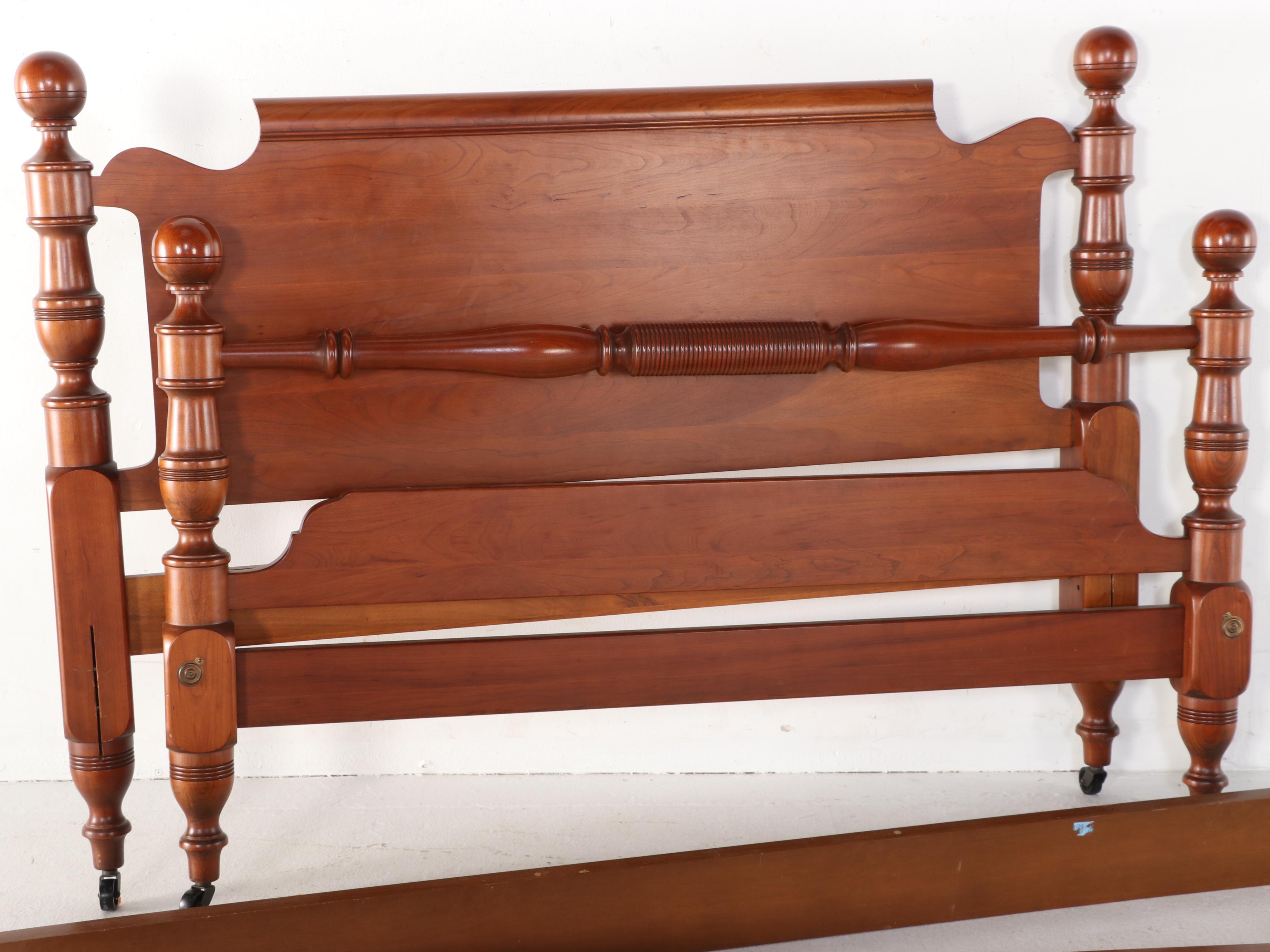 Pennsylvania House Federal Style Cherrywood Full Bed Frame