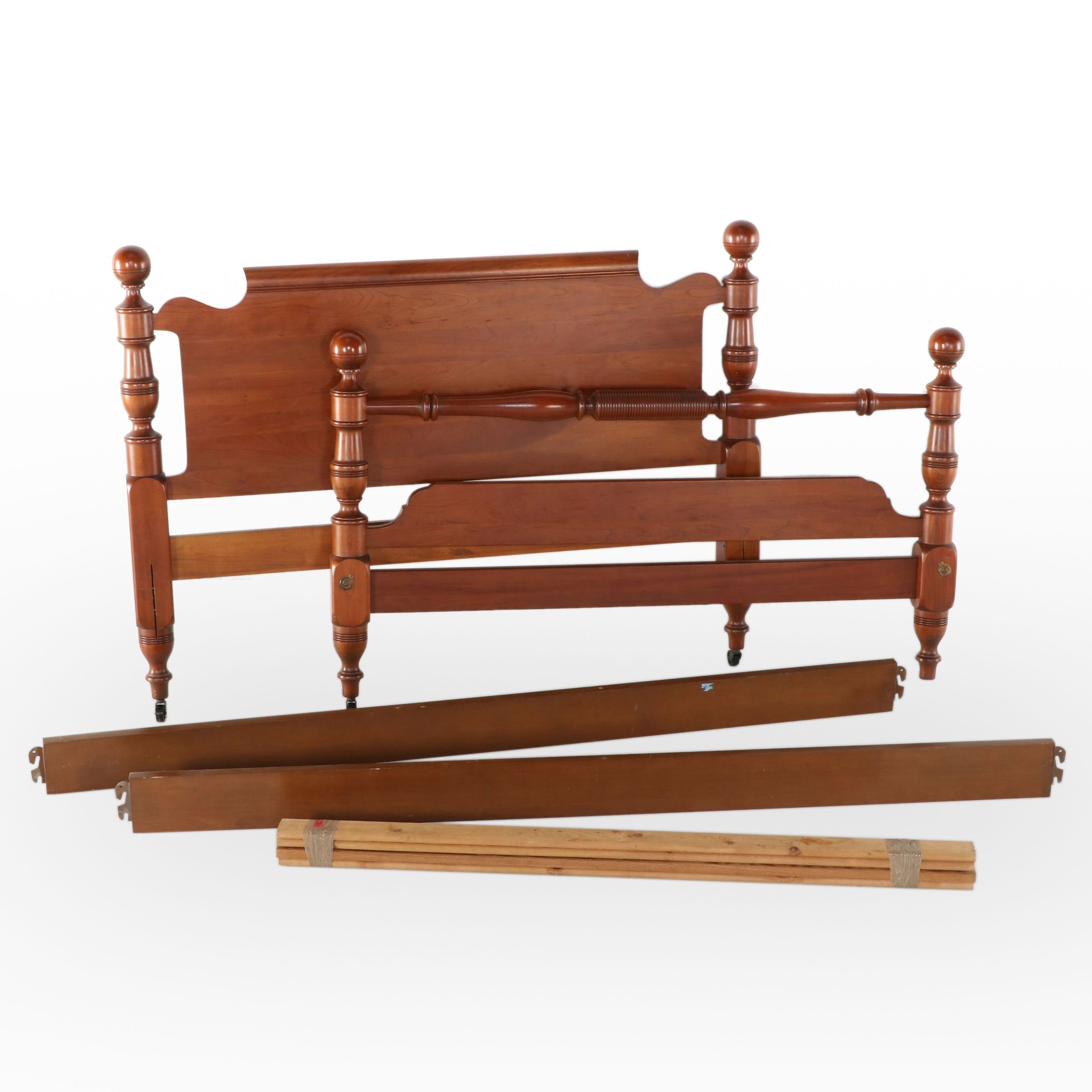 Pennsylvania House Federal Style Cherrywood Full Bed Frame