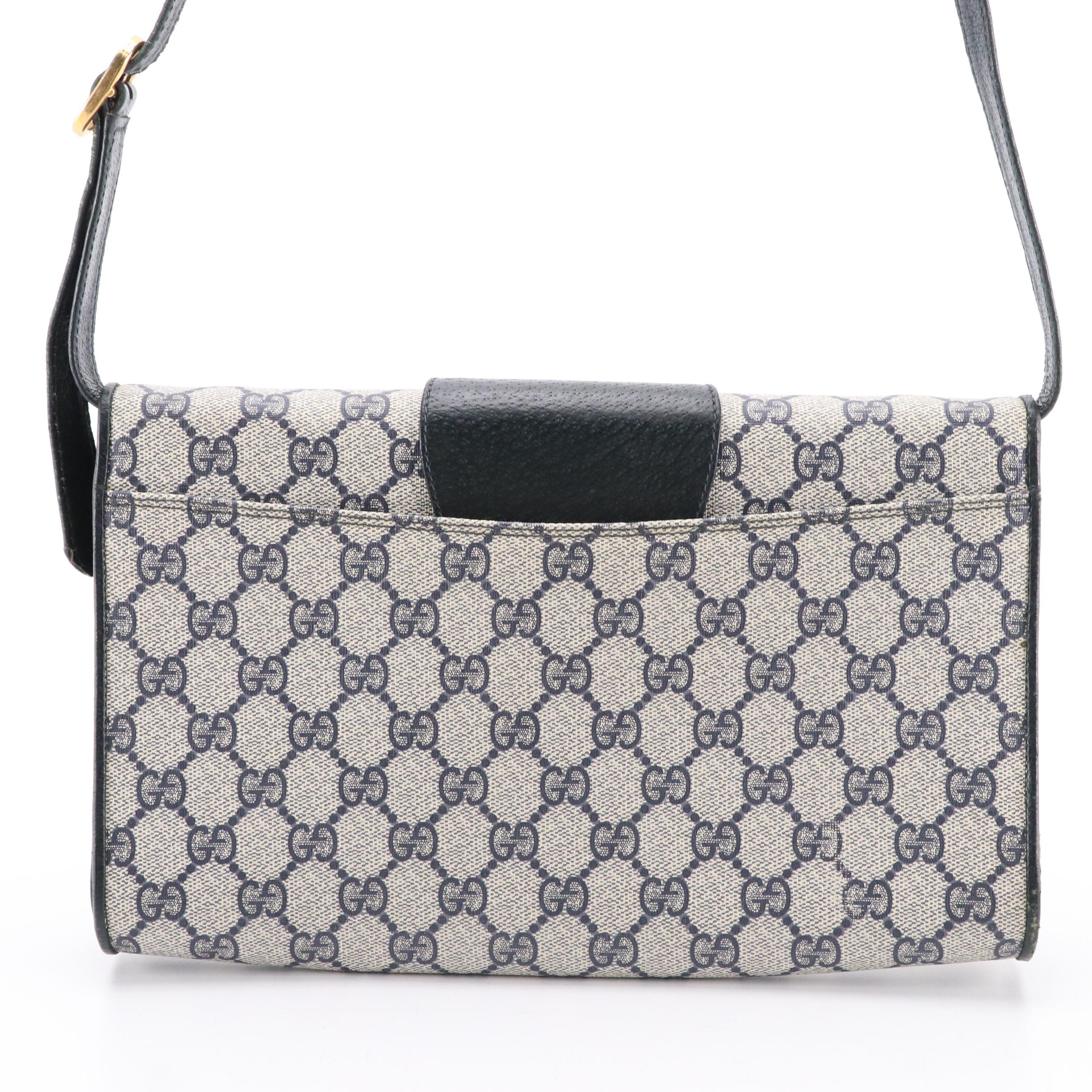 Gucci Accessory Collection Clutch/Shoulder Bag in GG Supreme Canvas