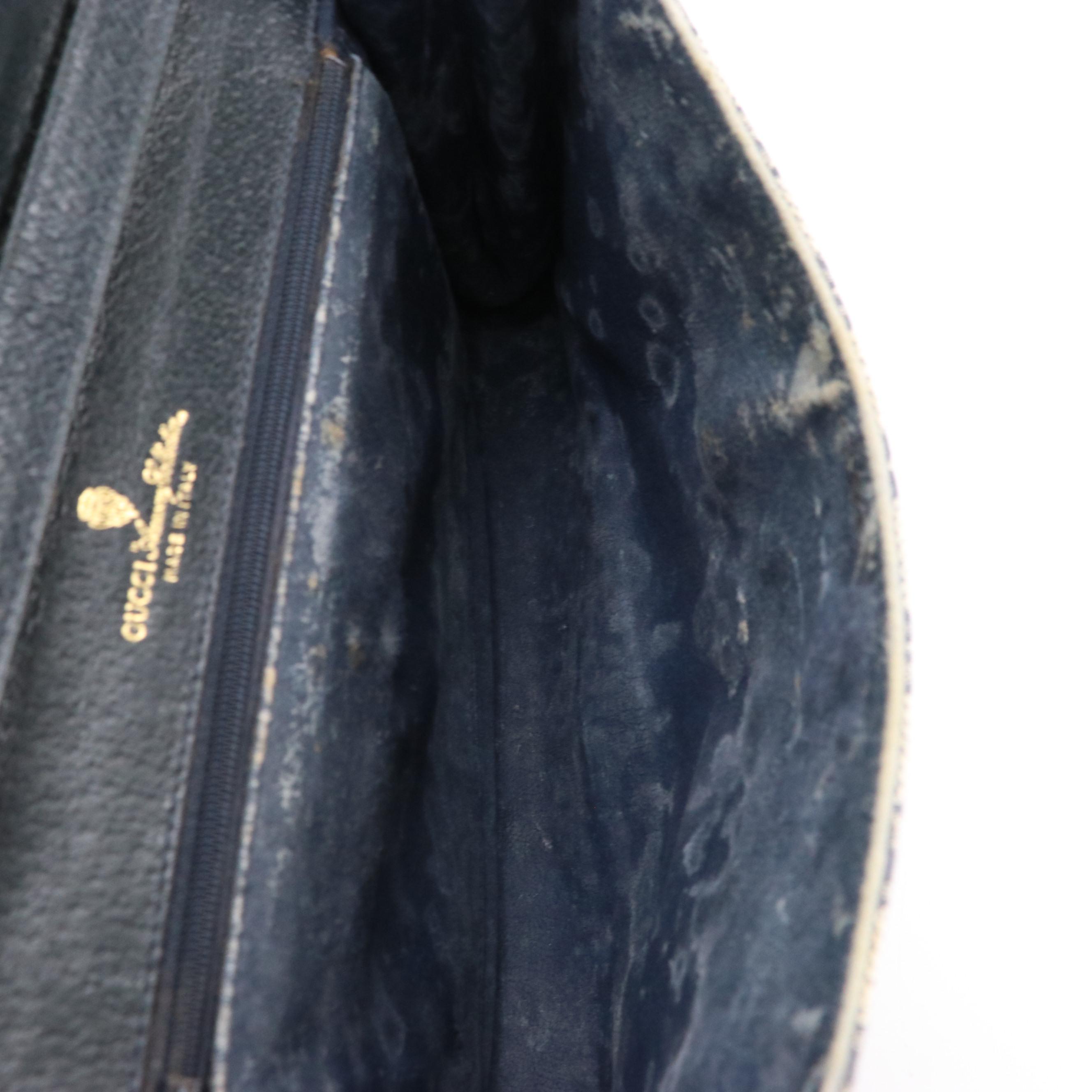 Gucci Accessory Collection Clutch/Shoulder Bag in GG Supreme Canvas