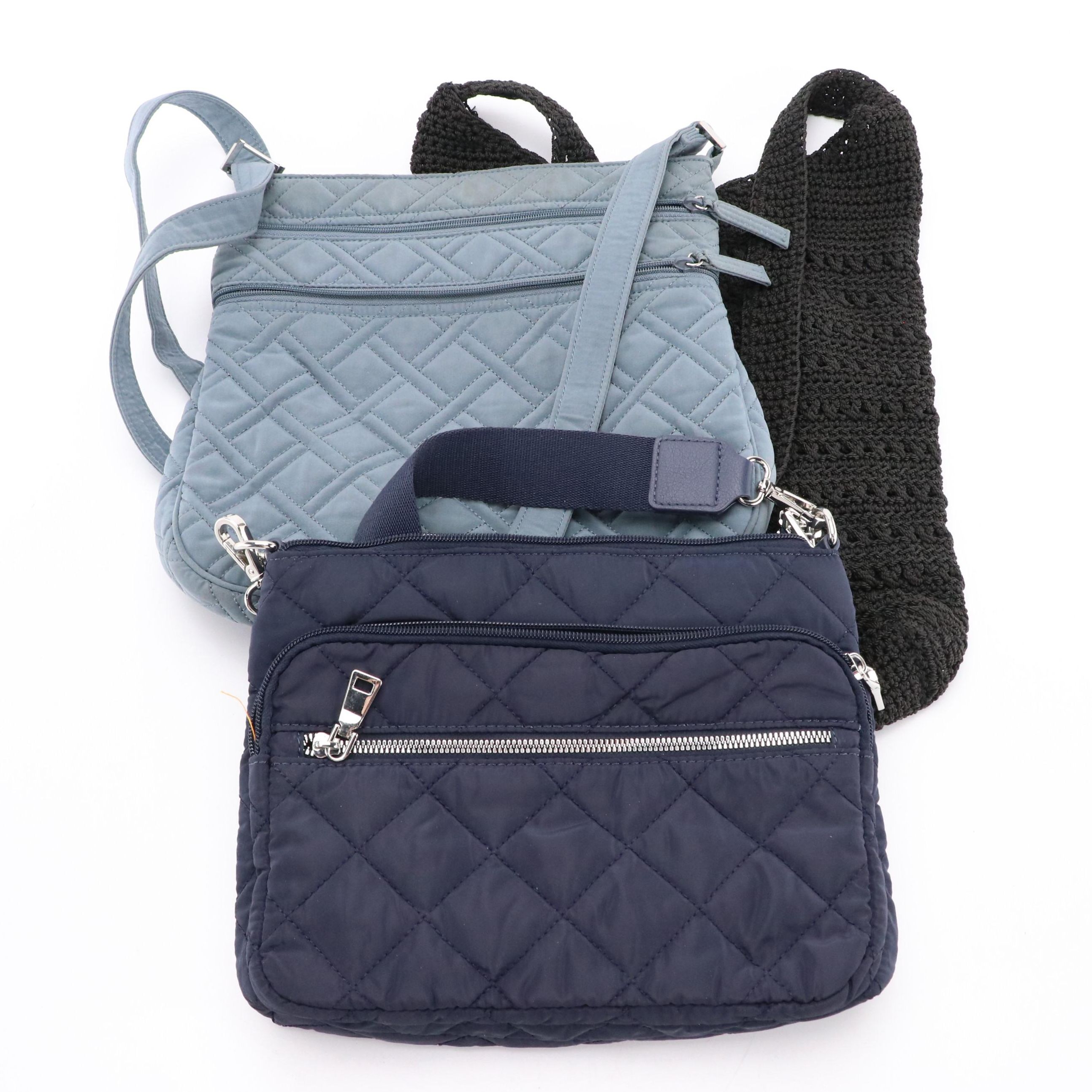 Vera Bradley and INC Quilted Crossbody Bags and The Sak Bucket Crossbody Bag