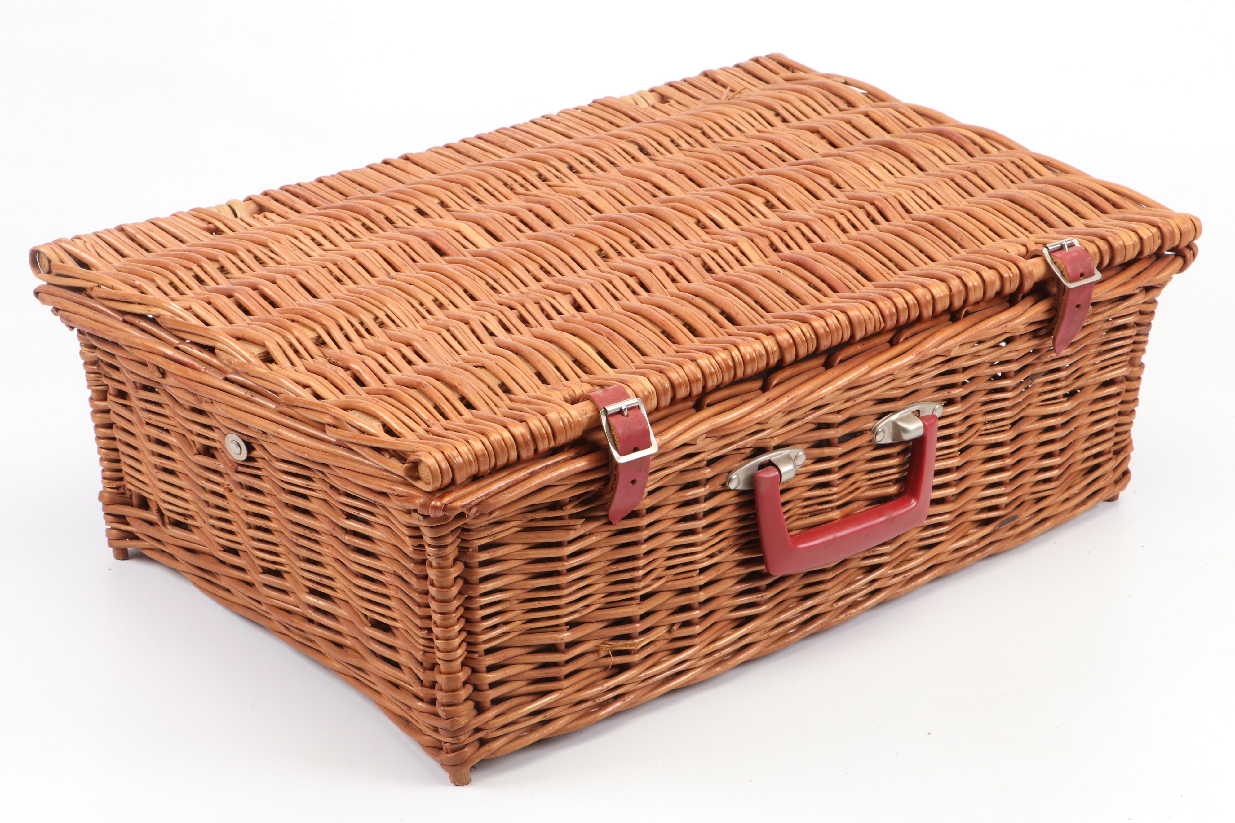 The Brexton Collection Picnic Basket with Accessories