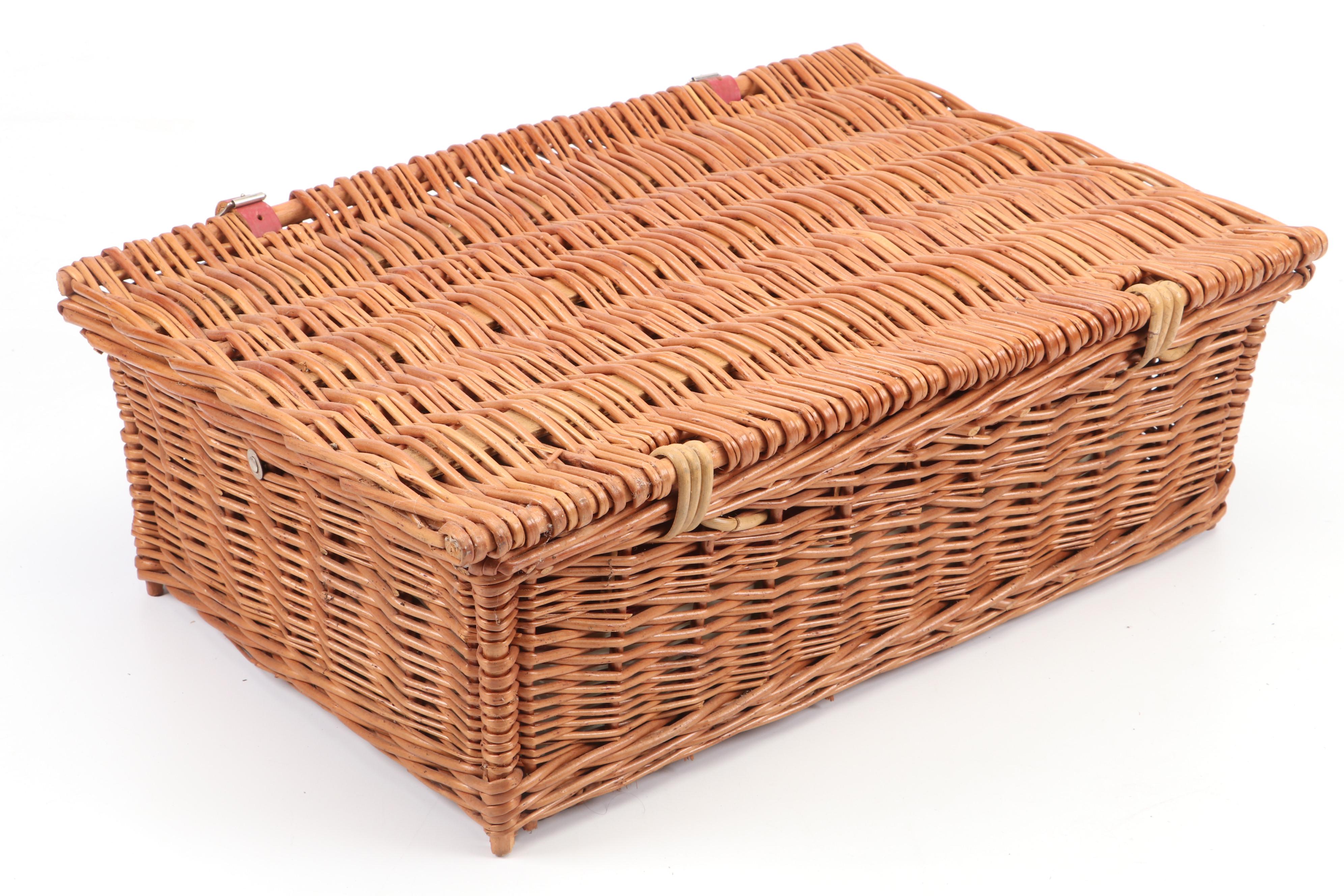 The Brexton Collection Picnic Basket with Accessories