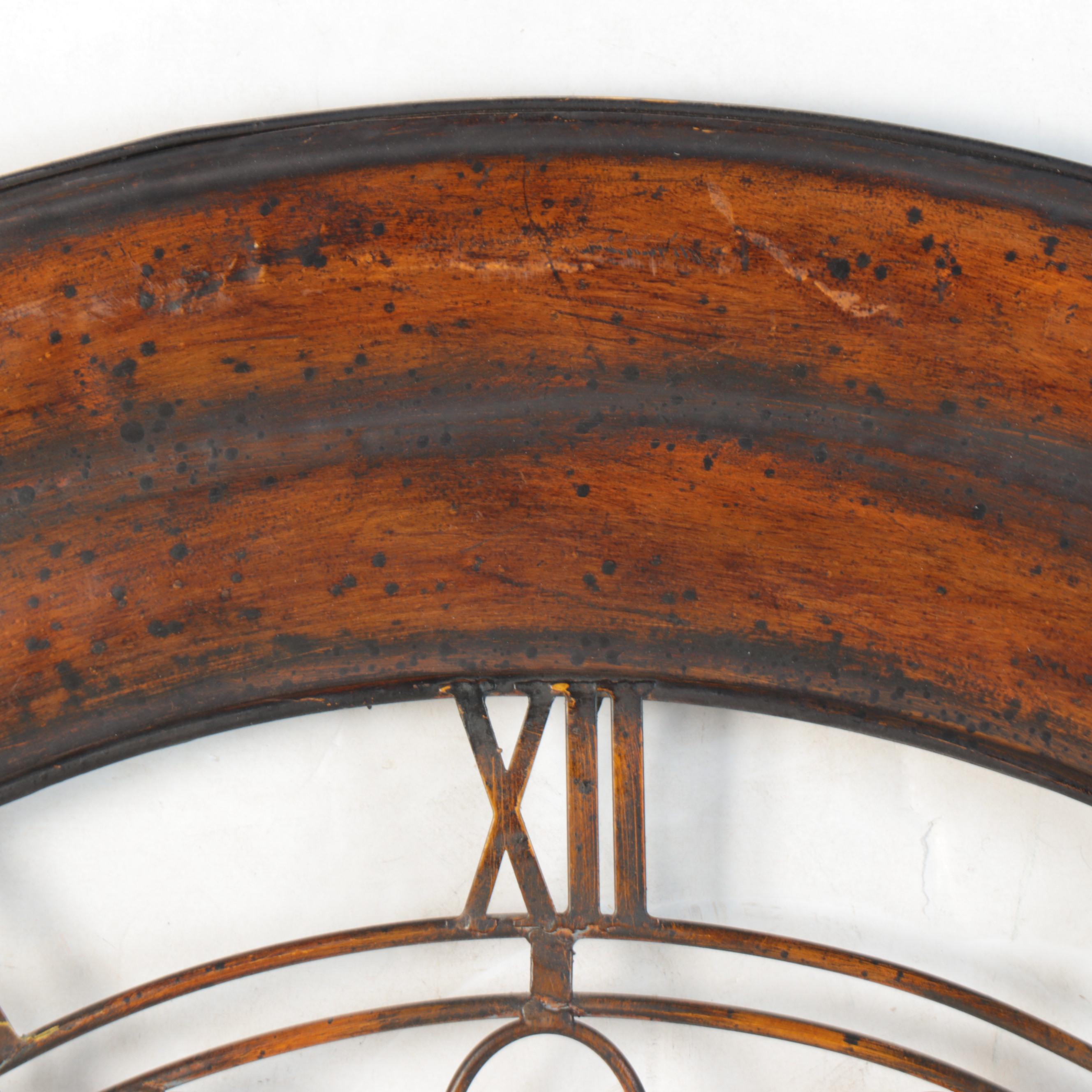 Bombay Company Waggoner Copper Finish Metal Wall Clock