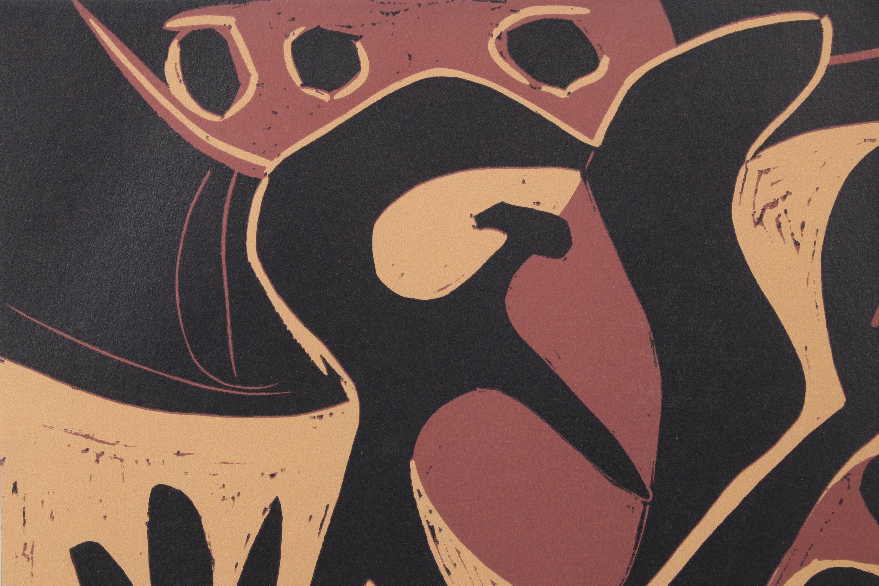 Pablo Picasso Linocut "The Picador," 1962