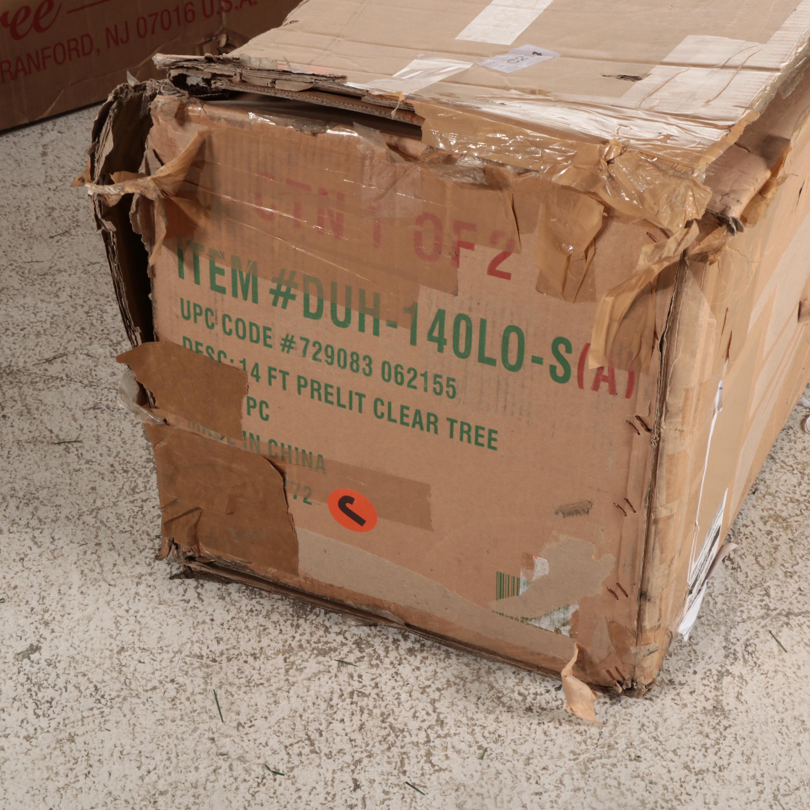 National Tree Company 14' Illuminating Christmas Tree