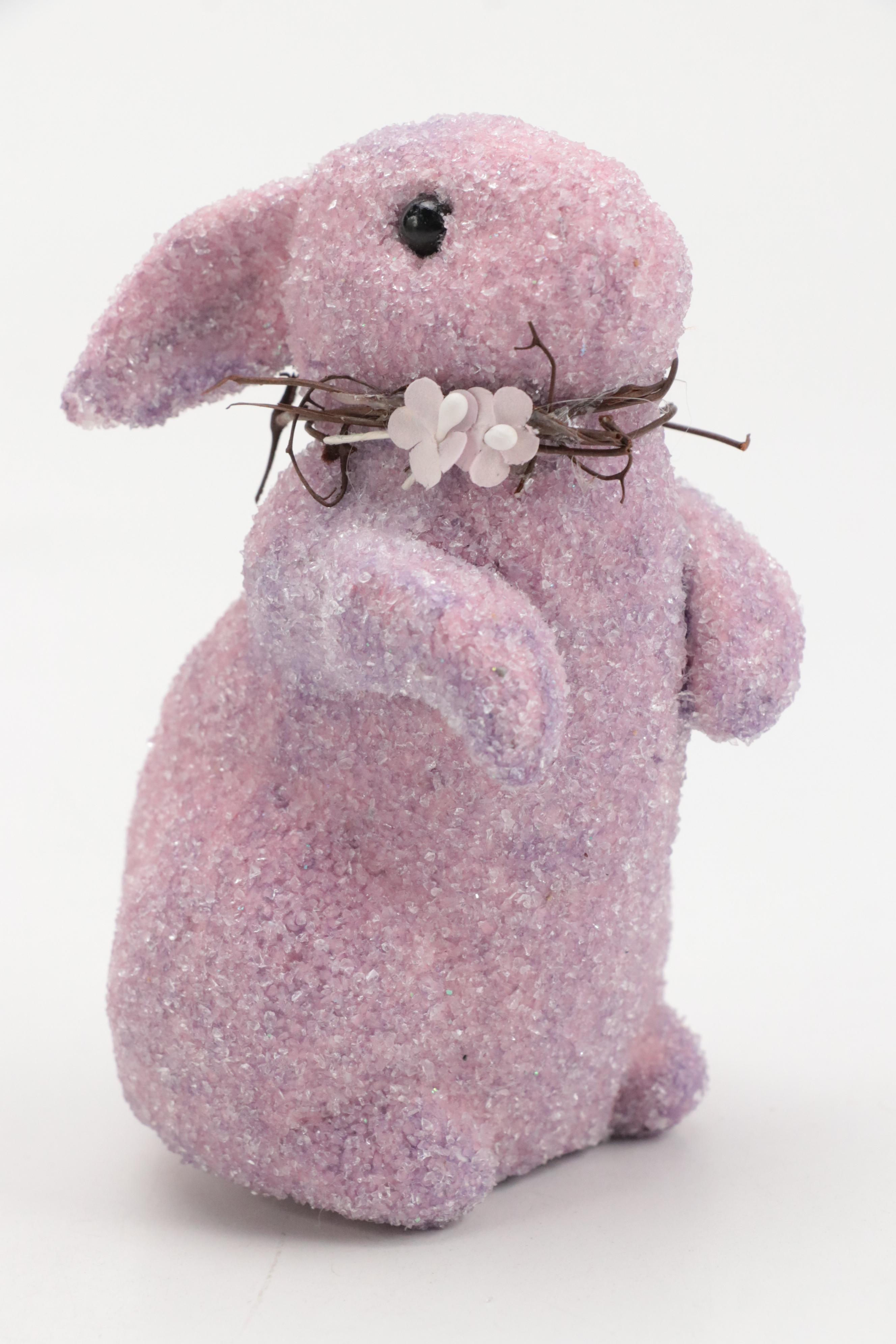 Annalee Mobilitee Dolls Plush Easter Rabbits with Other Figurine