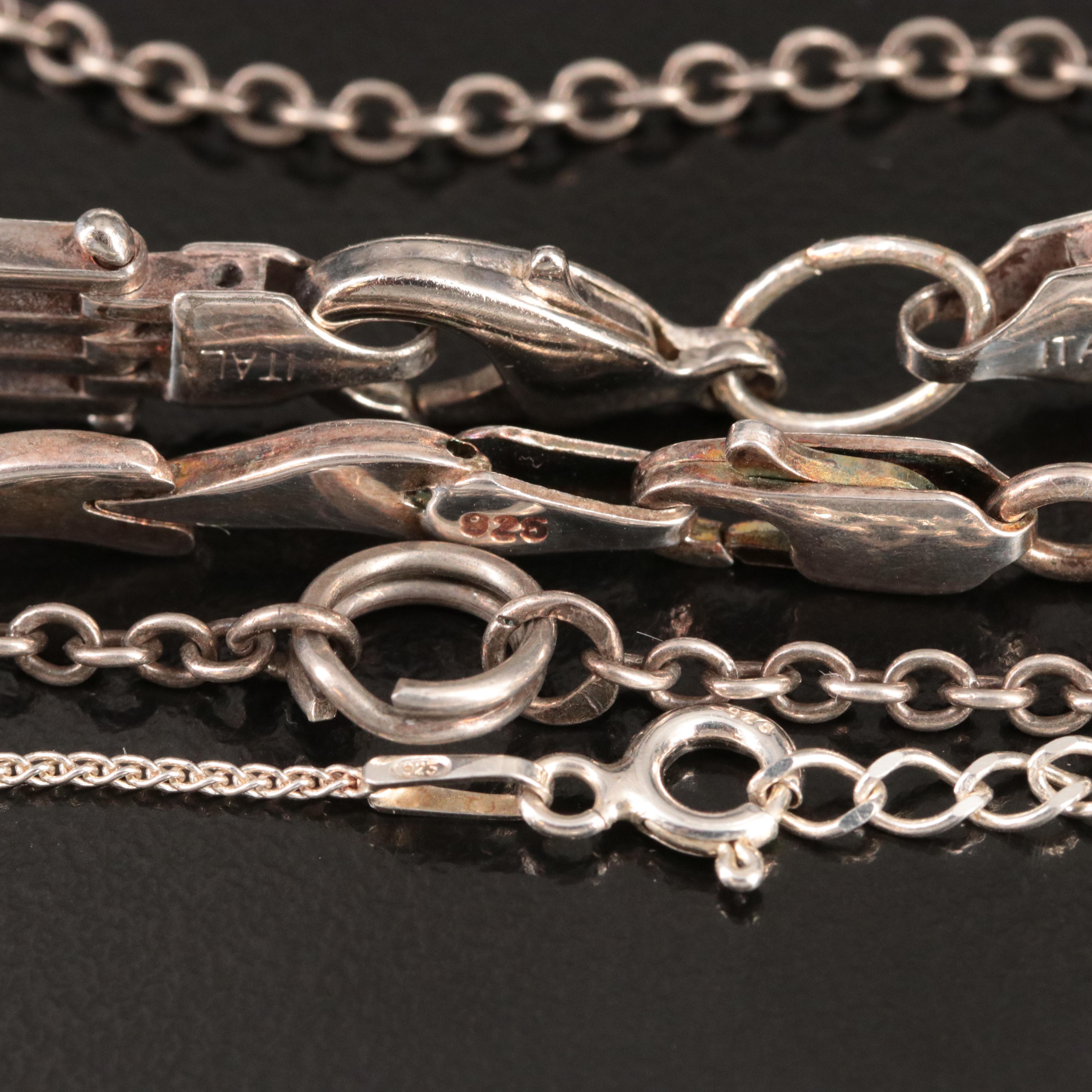 Sterling Rings, Bracelets and Cross Necklace Including Pearl, CZ and Citrine