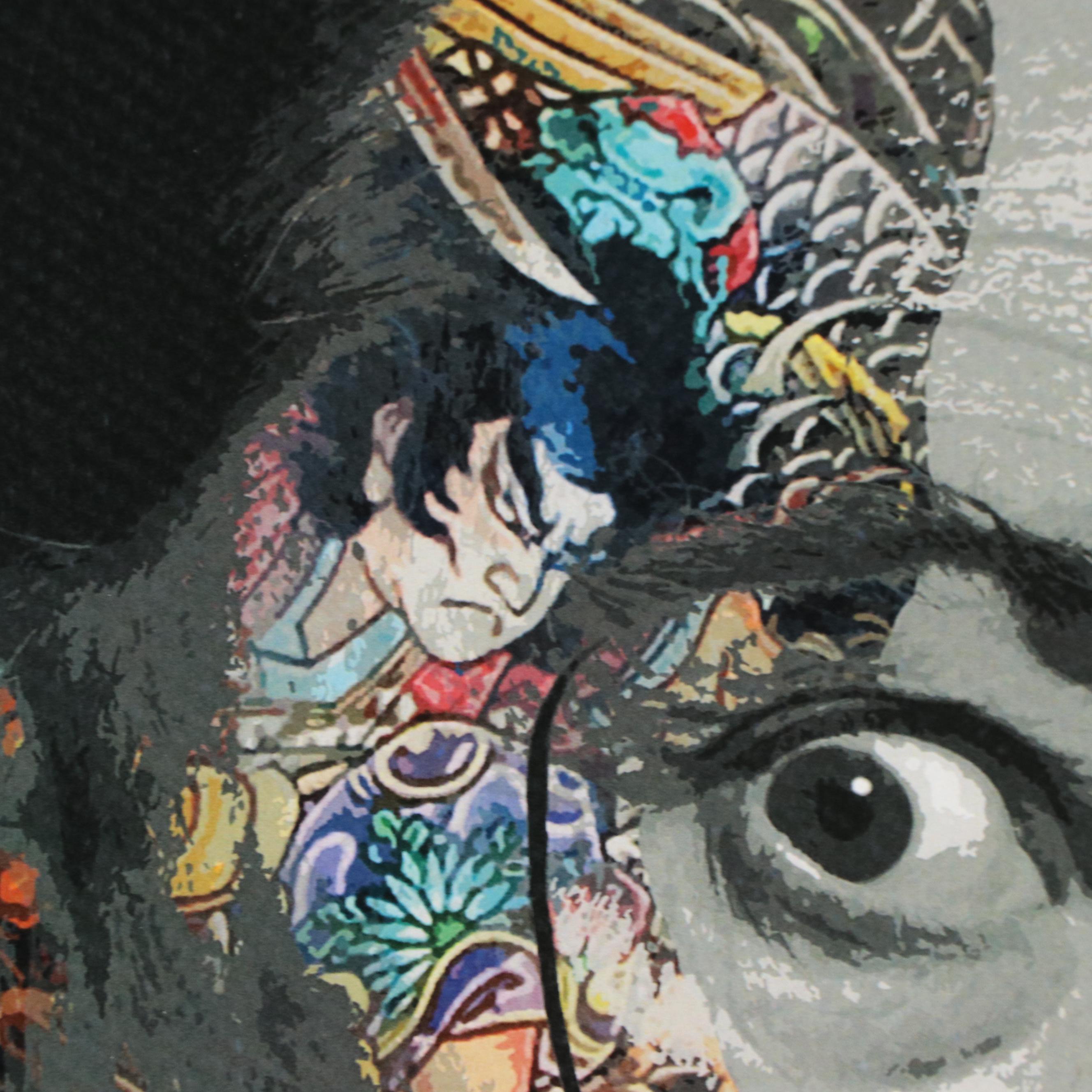 Death NYC Graphic Digital Print Featuring Salvador Dalí, 21st Century