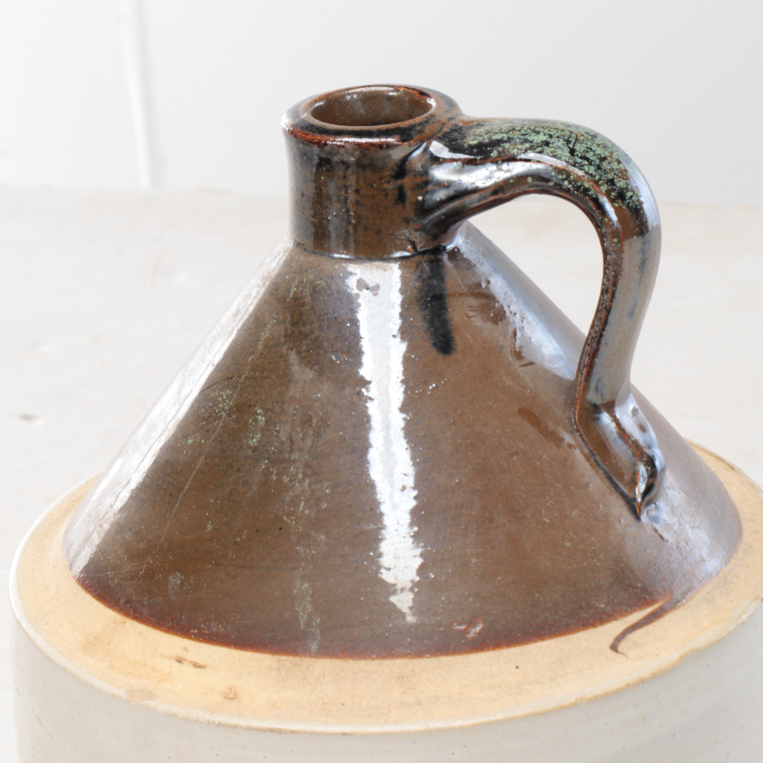 The Burley & Winter Pottery Co. and Other Two Tone Stoneware Jug