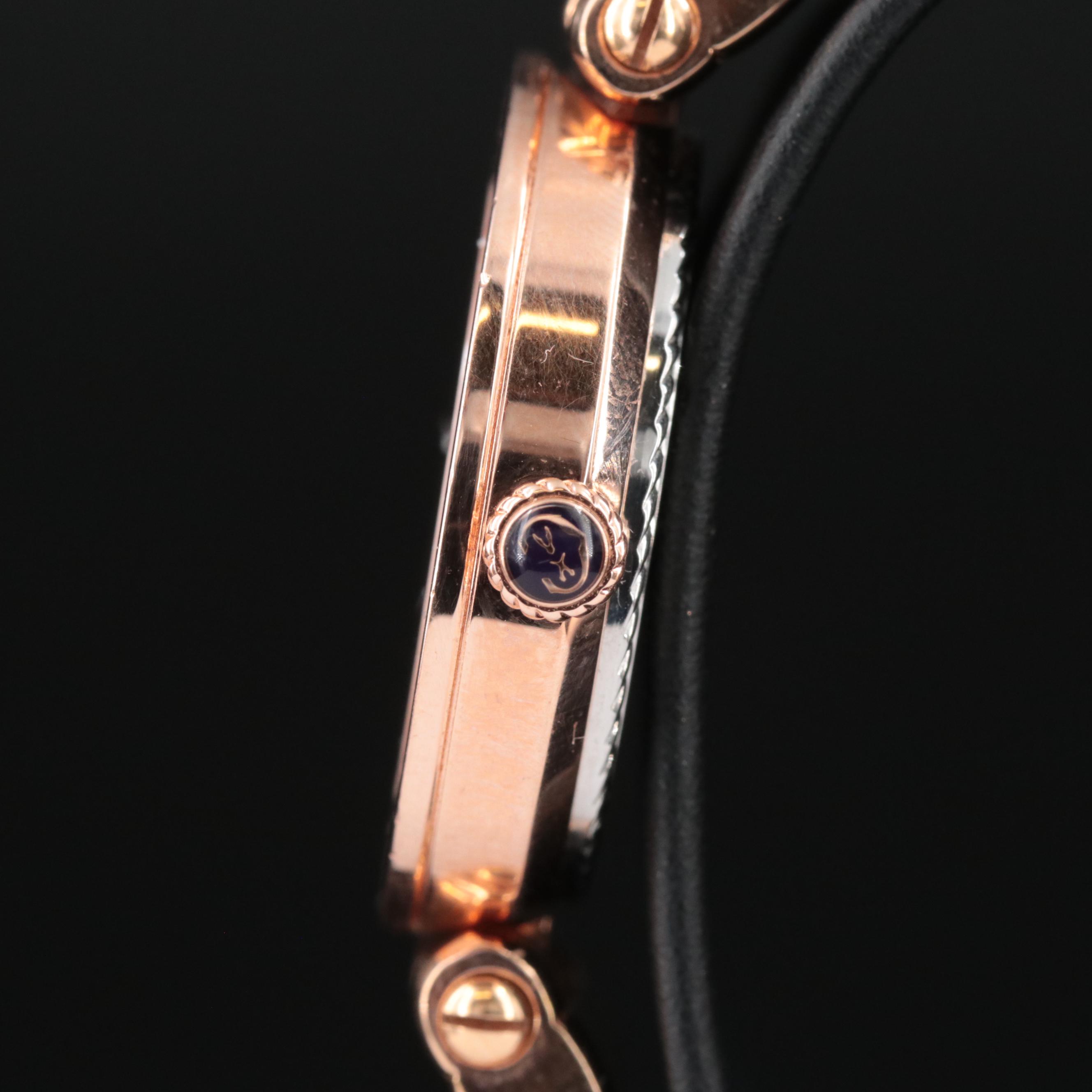 Charriol Alexandre C Rose Gold Tone and Stainless Steel Watch
