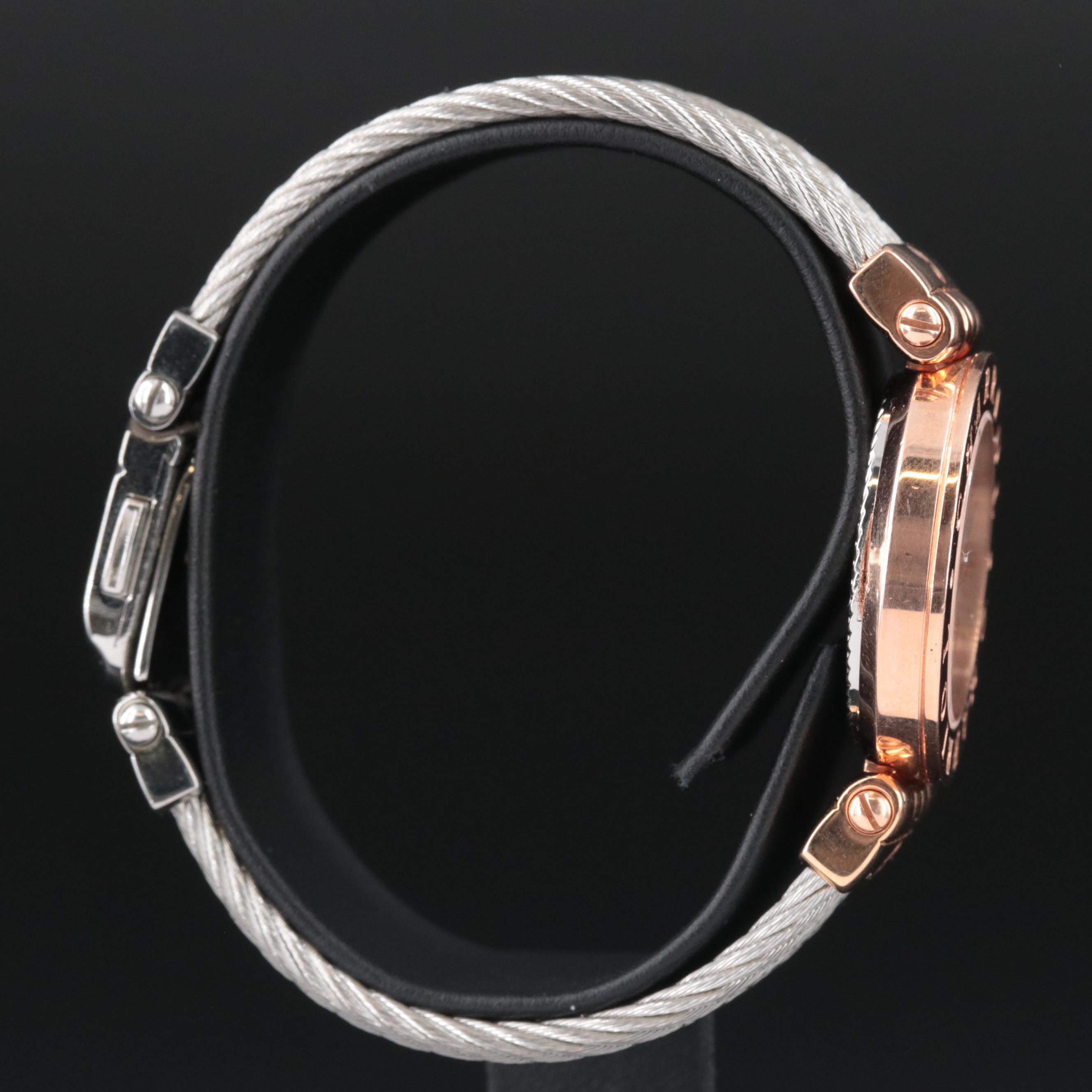 Charriol Alexandre C Rose Gold Tone and Stainless Steel Watch