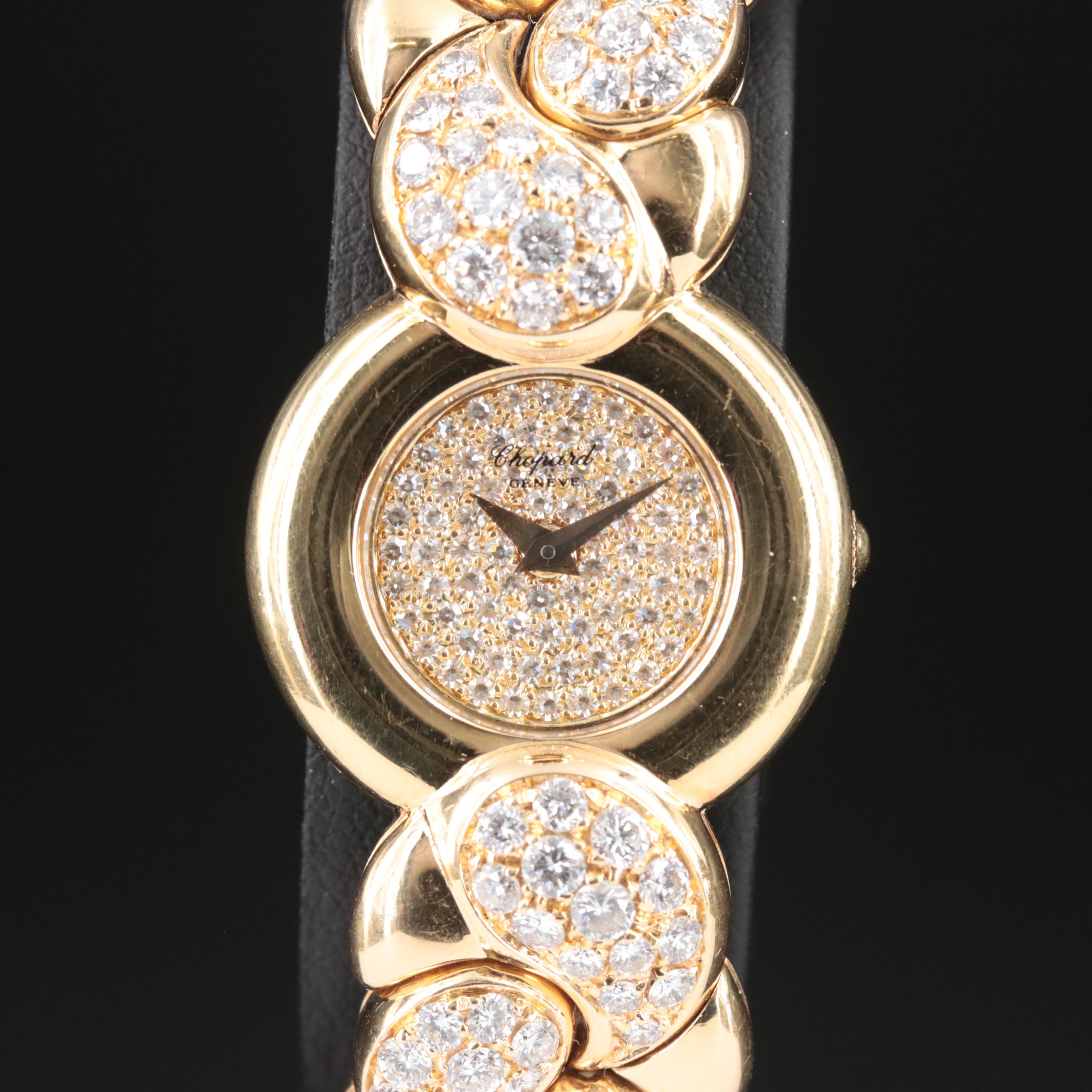Chopard Casmir 4.46 CTW Diamond and 18K Gold Watch