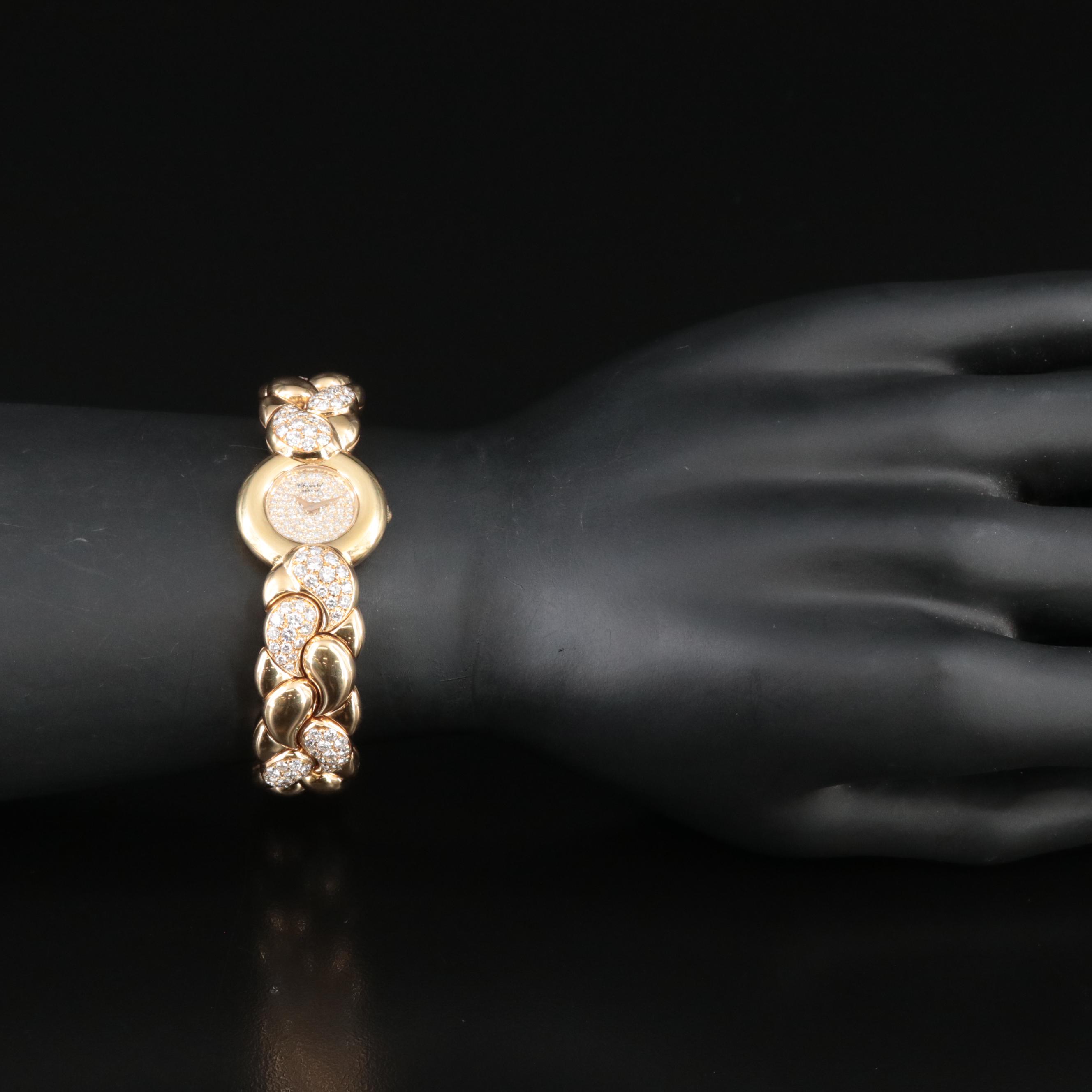 Chopard Casmir 4.46 CTW Diamond and 18K Gold Watch