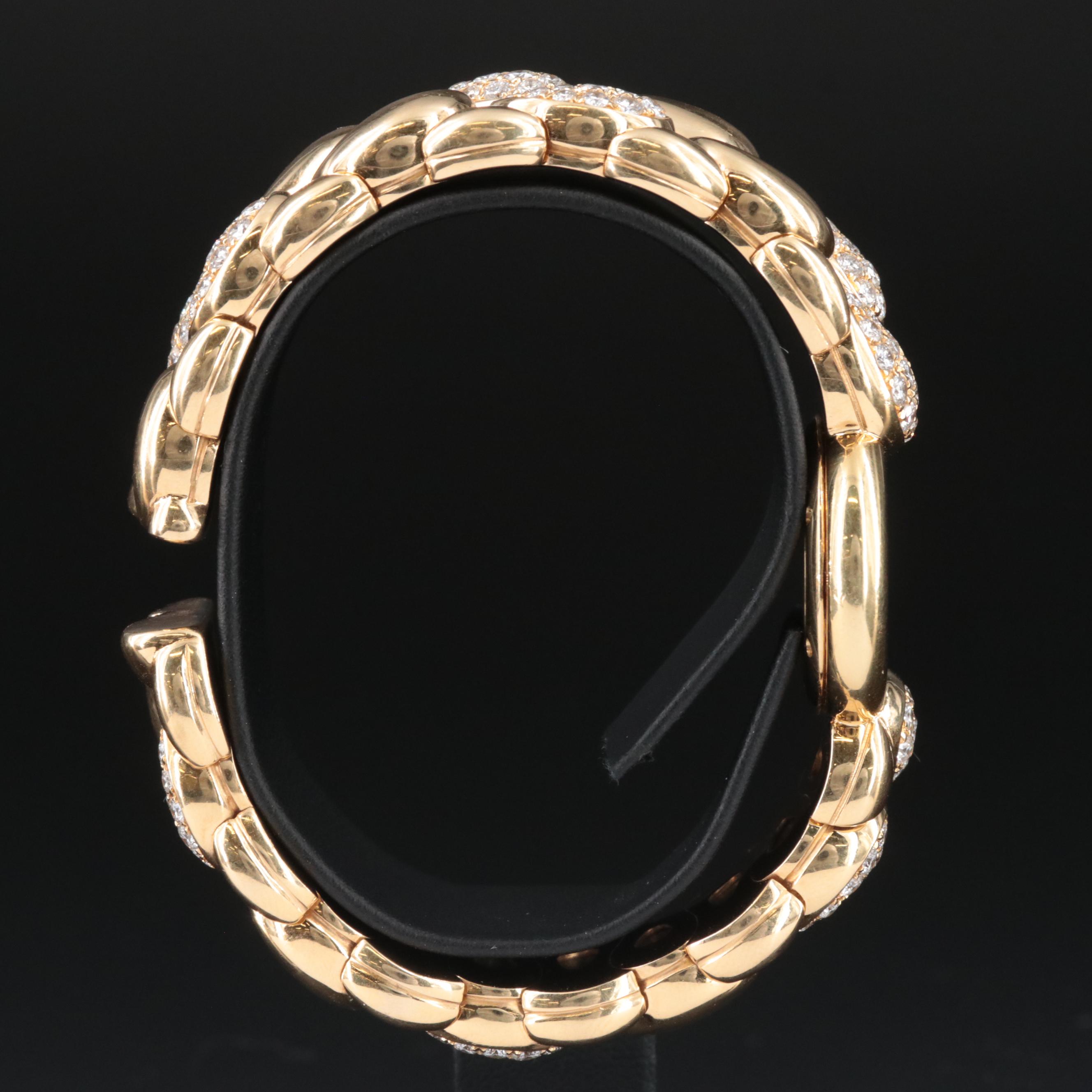 Chopard Casmir 4.46 CTW Diamond and 18K Gold Watch