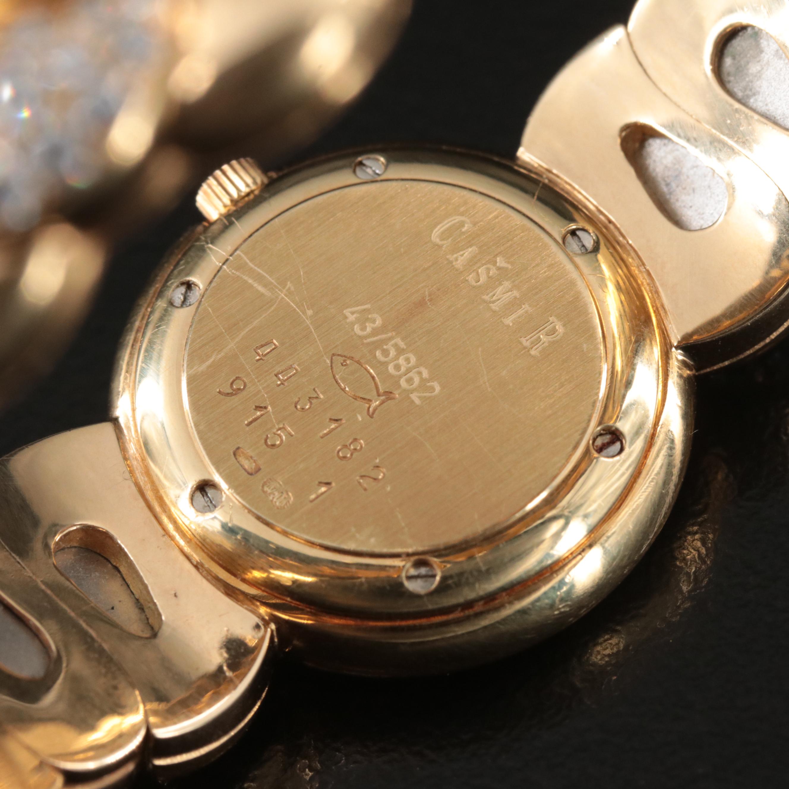 Chopard Casmir 4.46 CTW Diamond and 18K Gold Watch