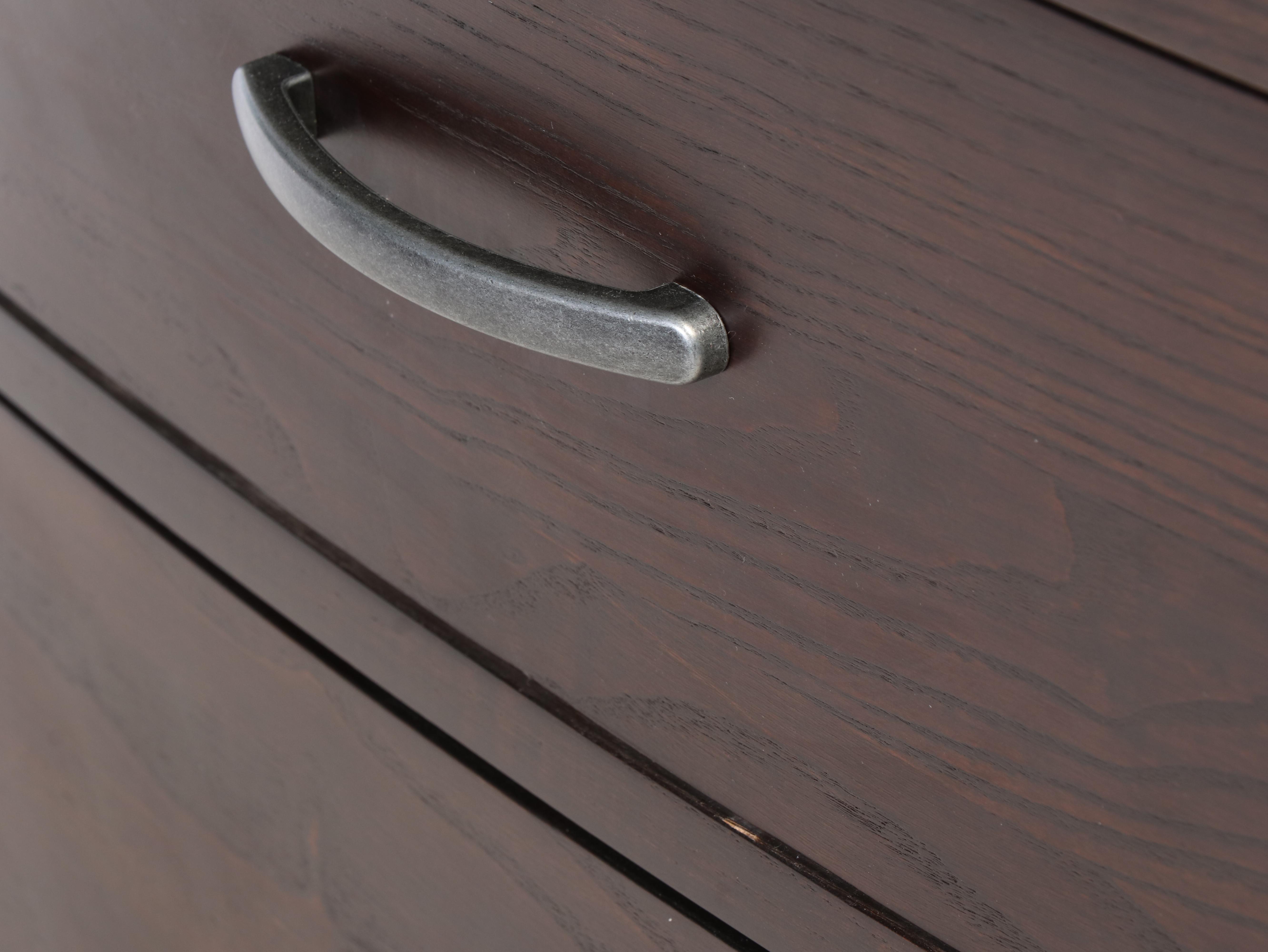 Ethan Allen "Horizons" Ash Three-Drawer Bowfront Chest