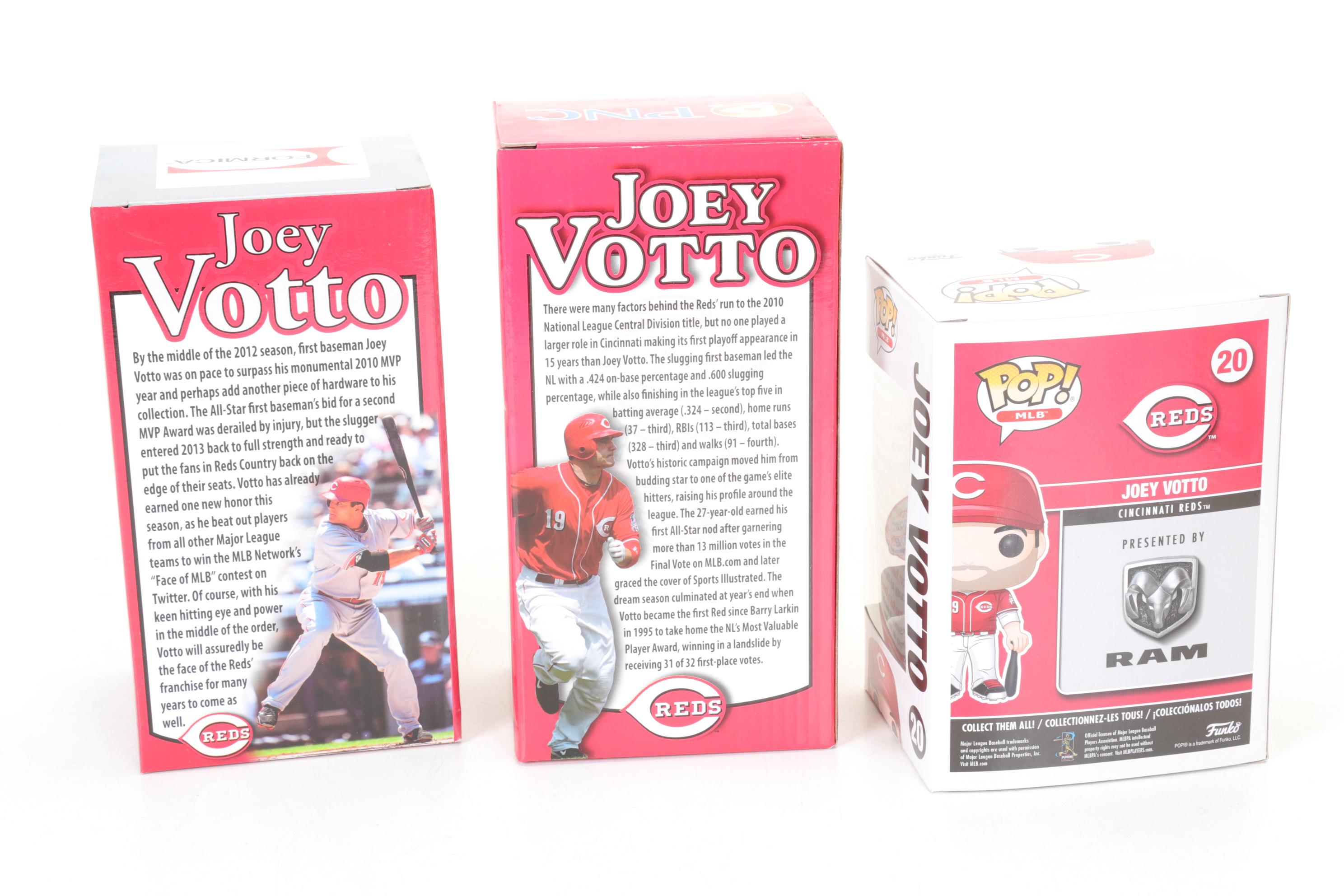 Cincinnati Reds Figurines with Ken Griffey, Jr., Joey Votto and More