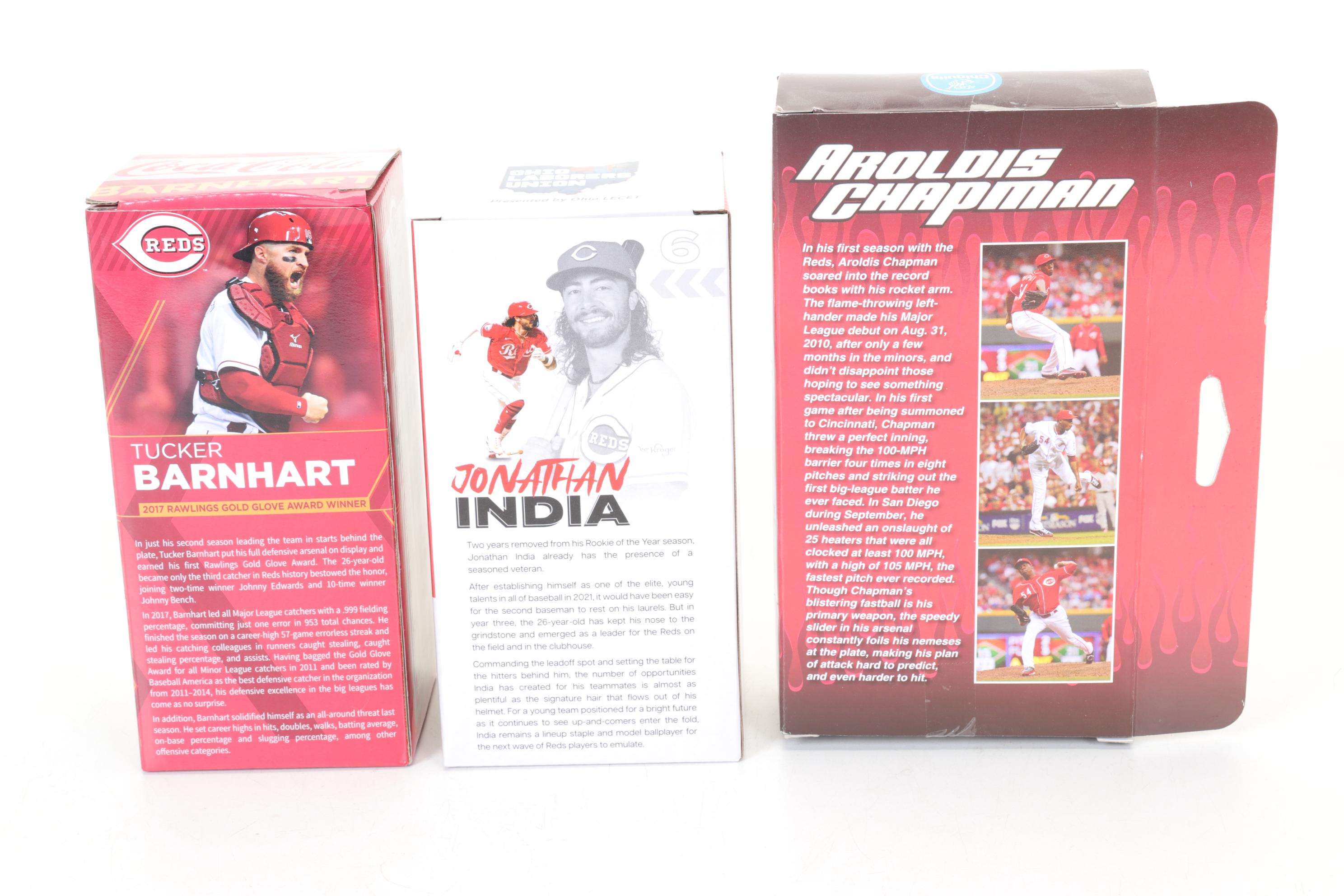 Cincinnati Reds Figurines with Ken Griffey, Jr., Joey Votto and More