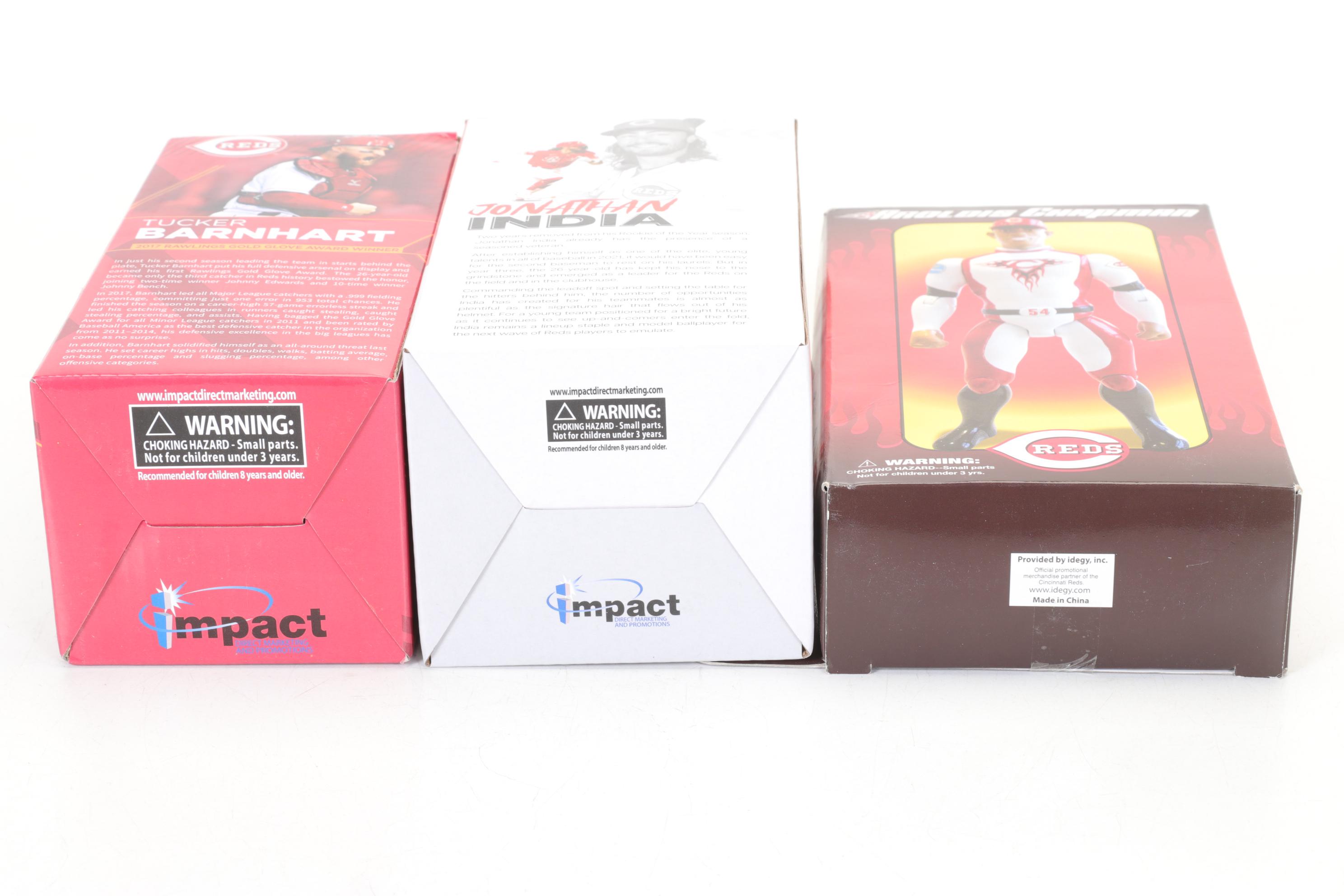 Cincinnati Reds Figurines with Ken Griffey, Jr., Joey Votto and More