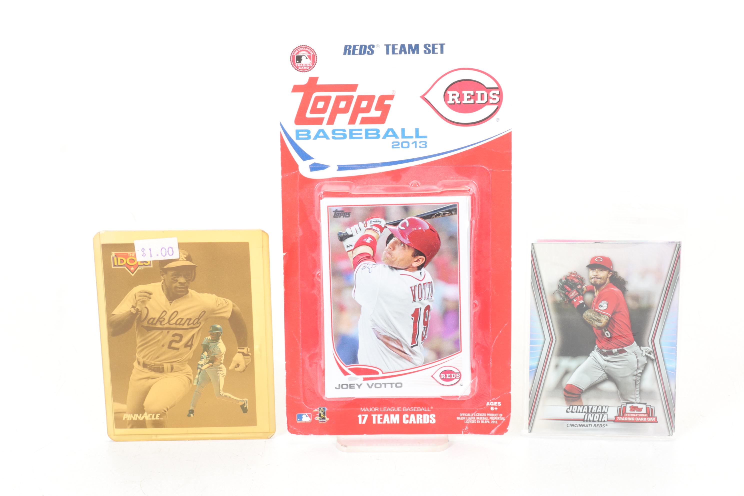 Cincinnati Reds Figurines with Ken Griffey, Jr., Joey Votto and More