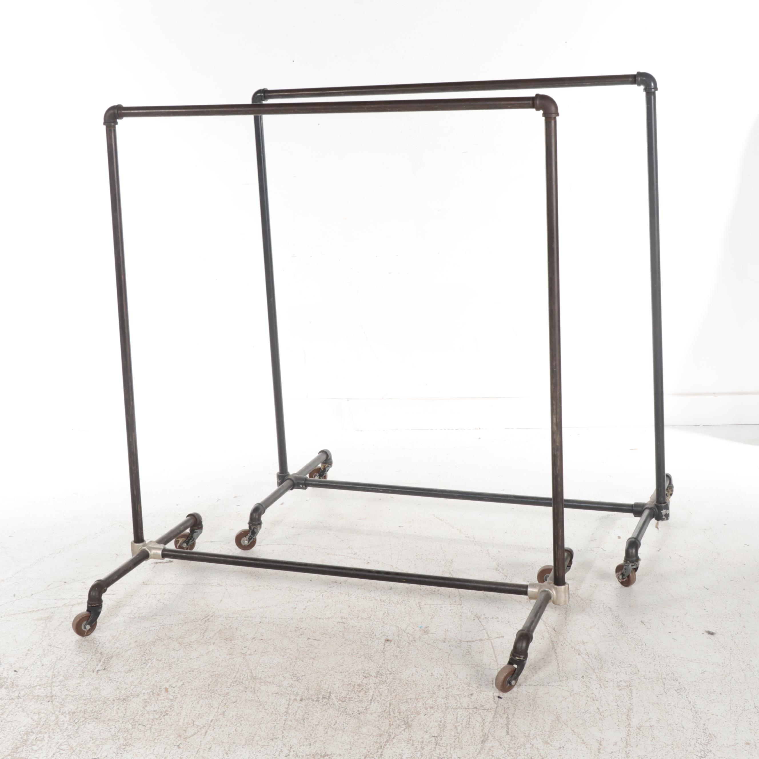 Rolling Fashion Racks and Display Bars