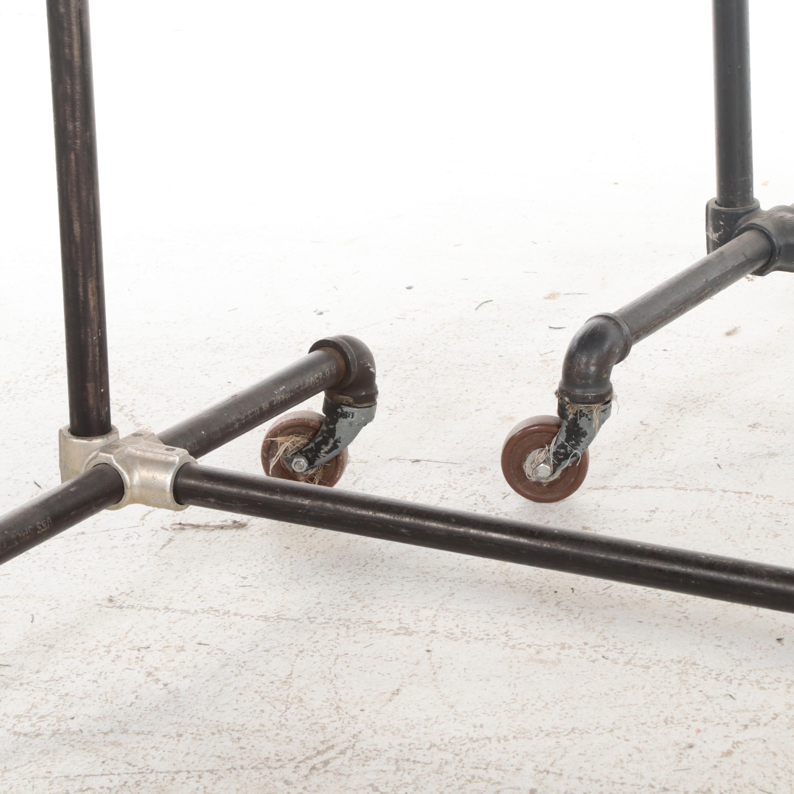 Rolling Fashion Racks and Display Bars