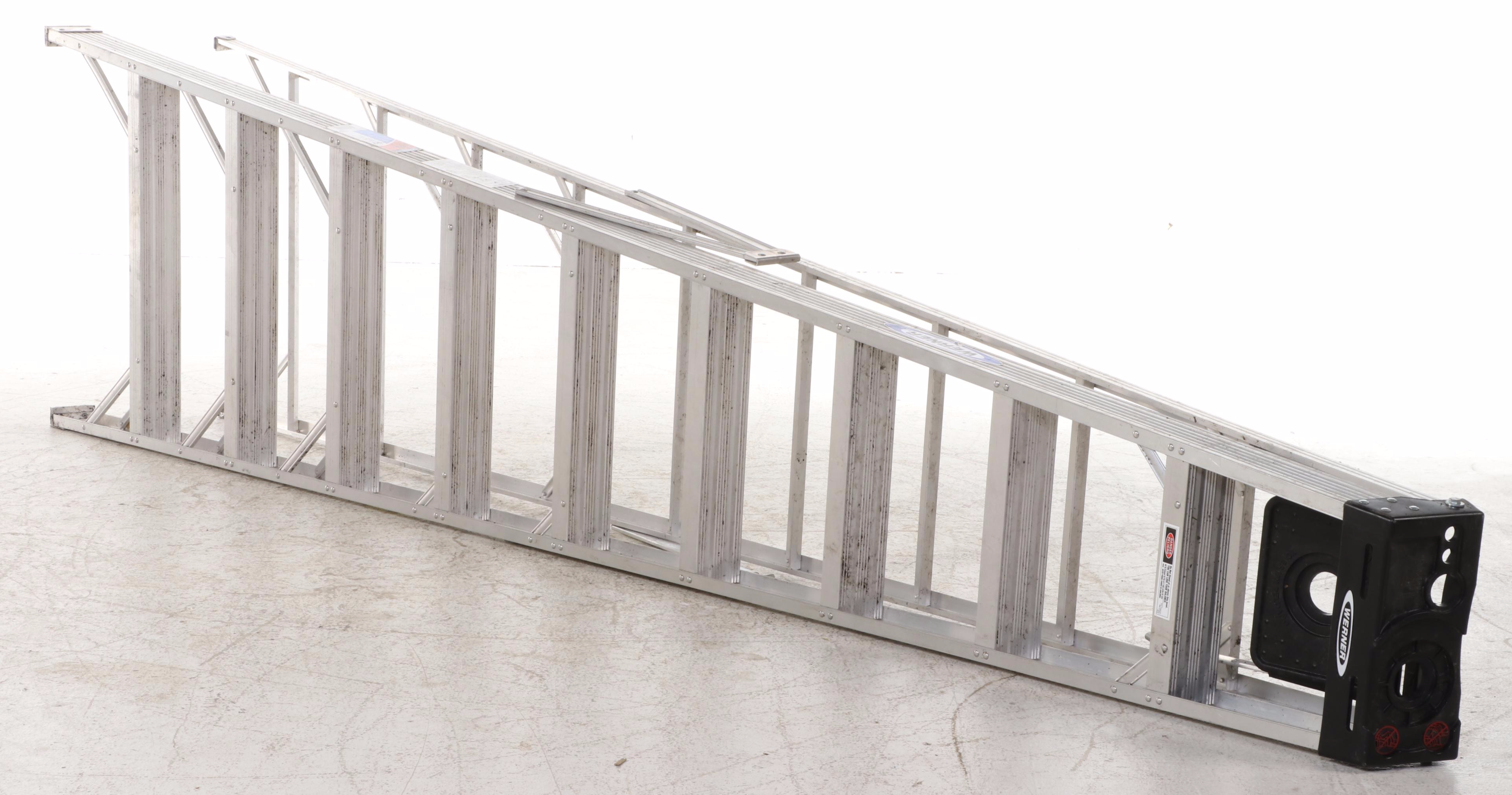 Werner 10' Aluminum Folding Step Ladder