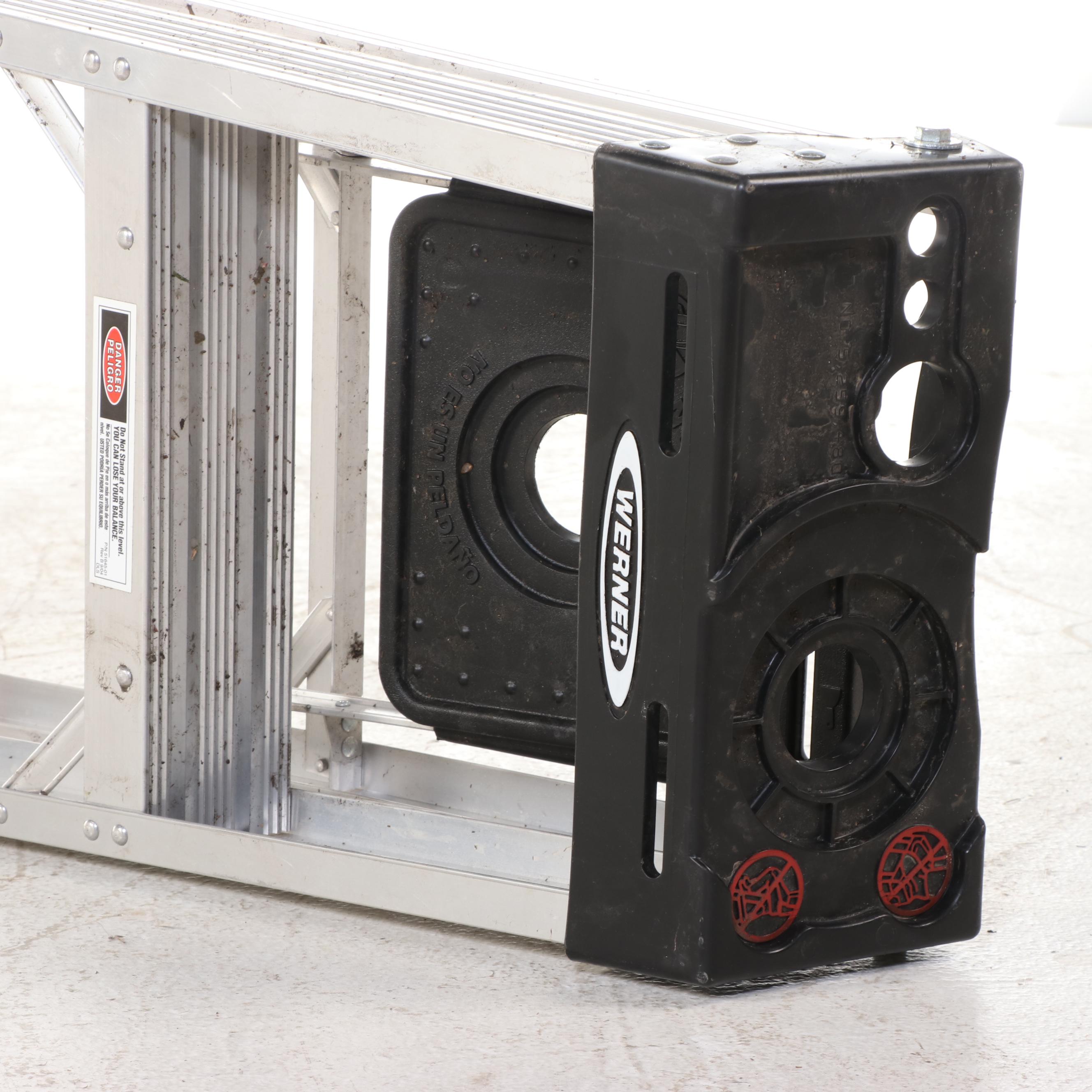 Werner 10' Aluminum Folding Step Ladder