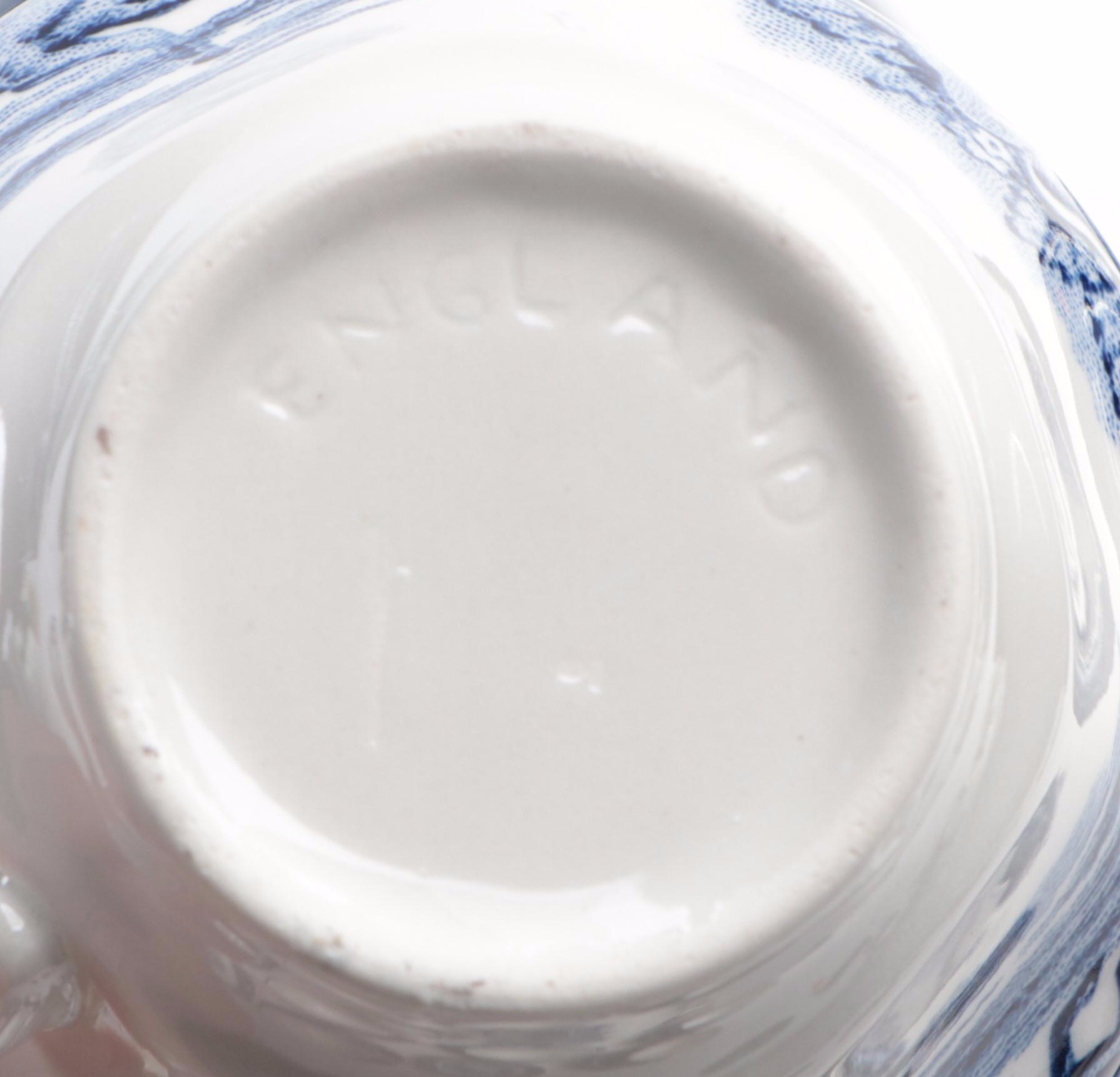 Staffordshire "Liberty Blue" Ironstone Dinnerware, 1975-1981