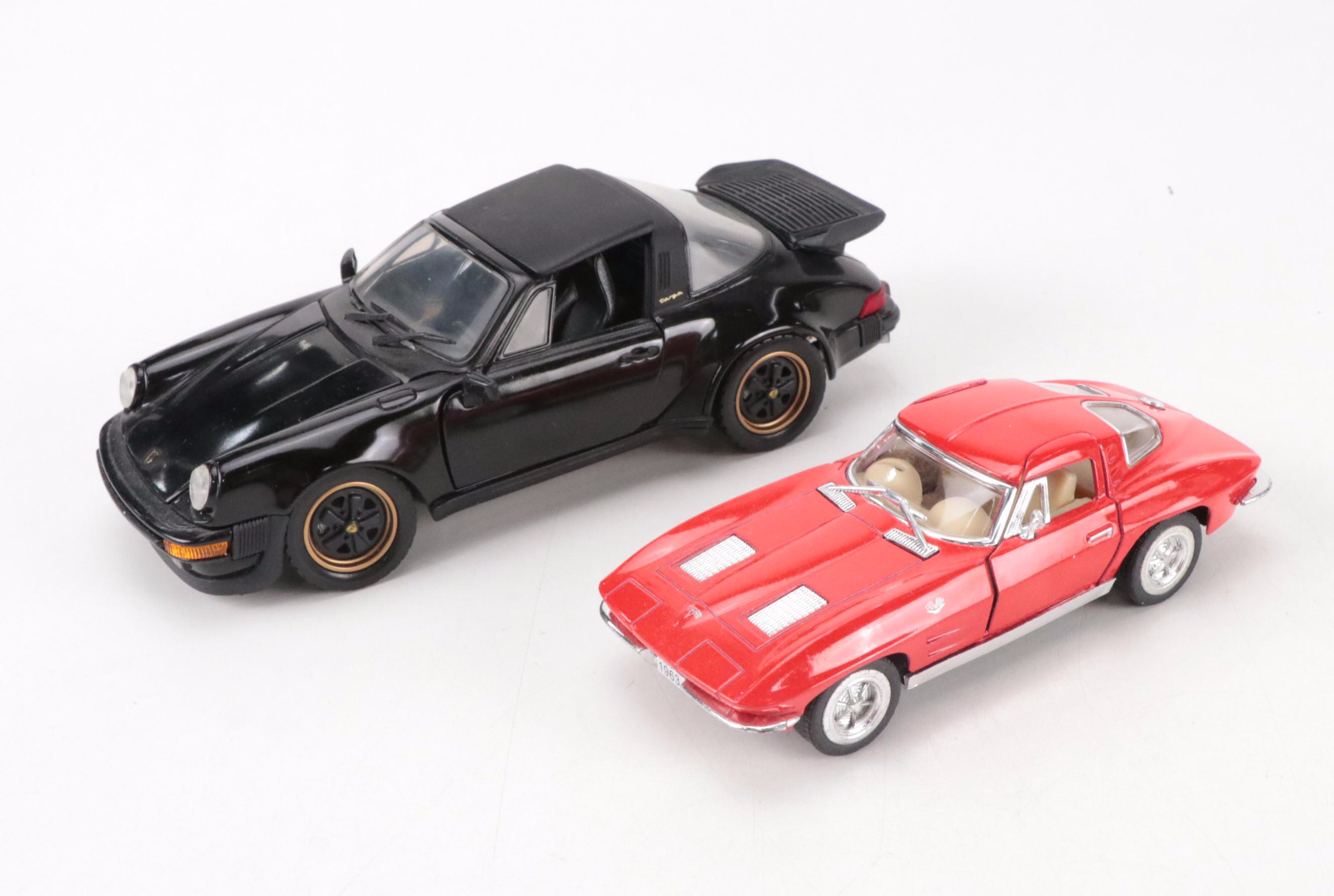 Franklin Mint 1988 Porsche 911 and More Model Cars