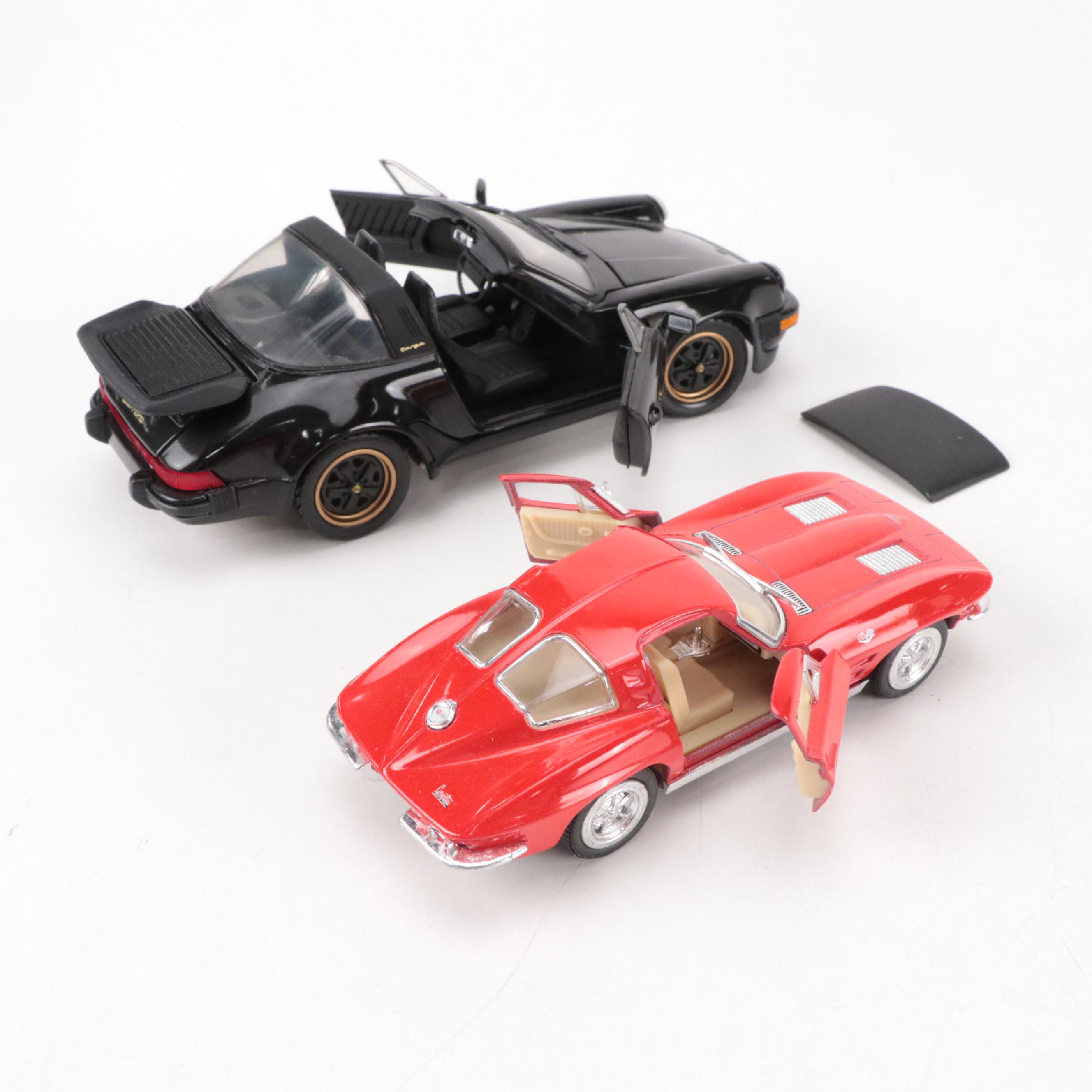 Franklin Mint 1988 Porsche 911 and More Model Cars