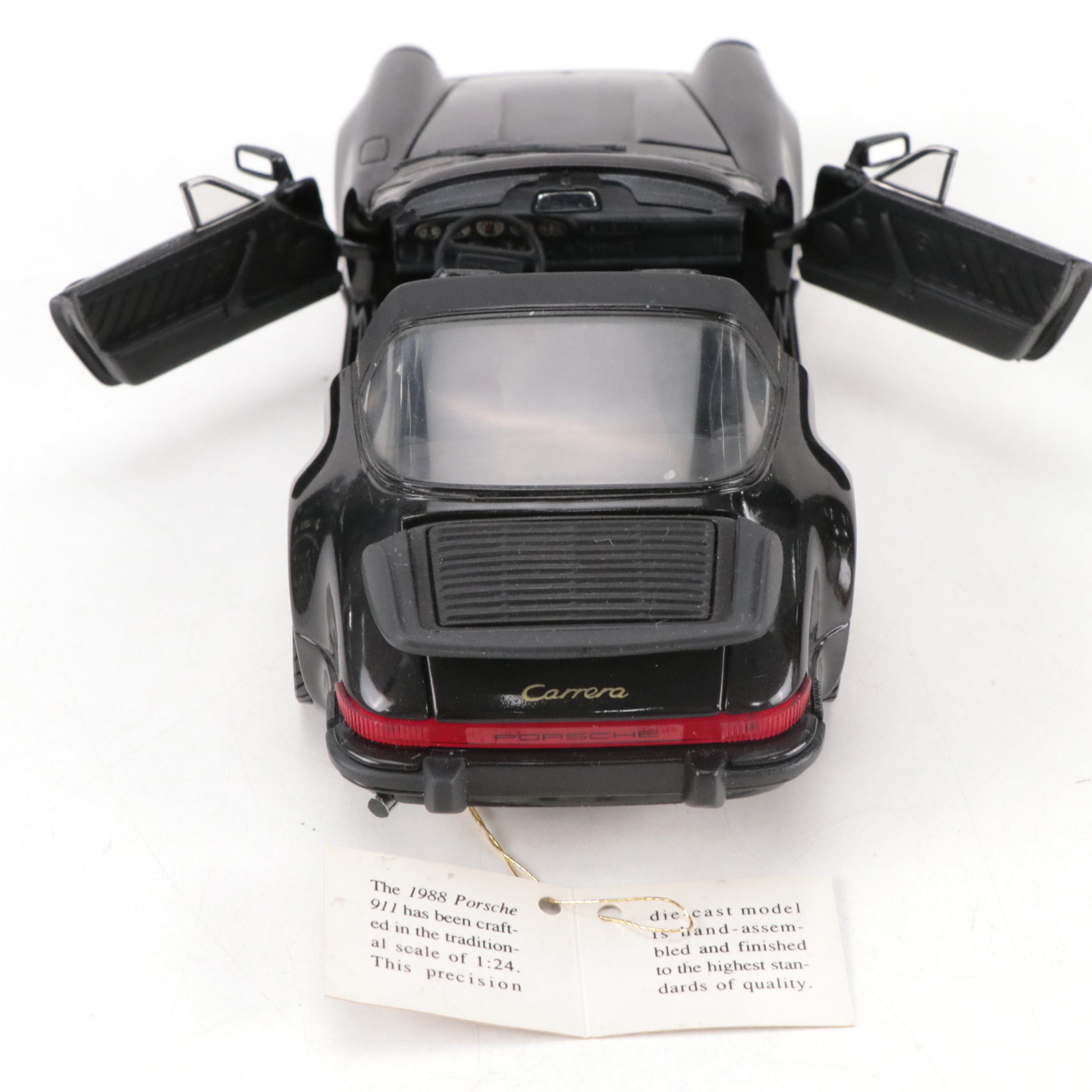 Franklin Mint 1988 Porsche 911 and More Model Cars
