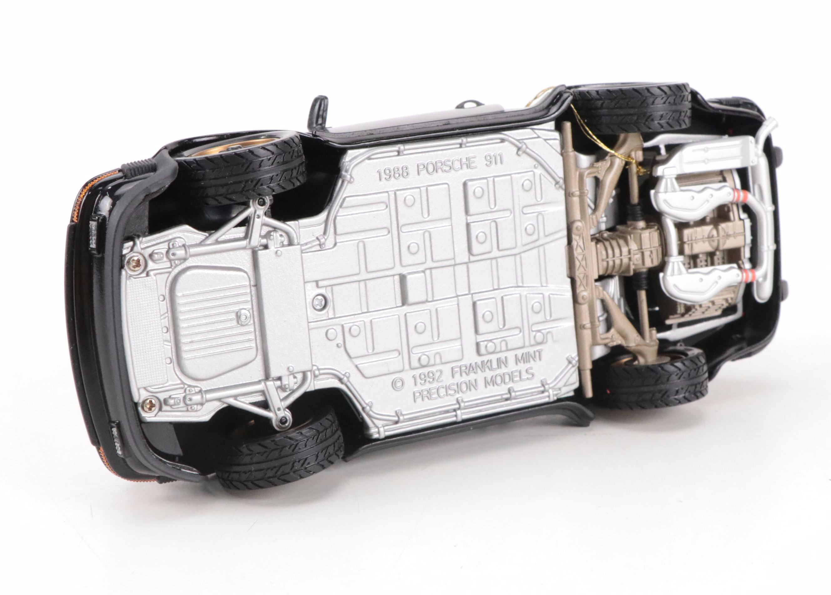 Franklin Mint 1988 Porsche 911 and More Model Cars