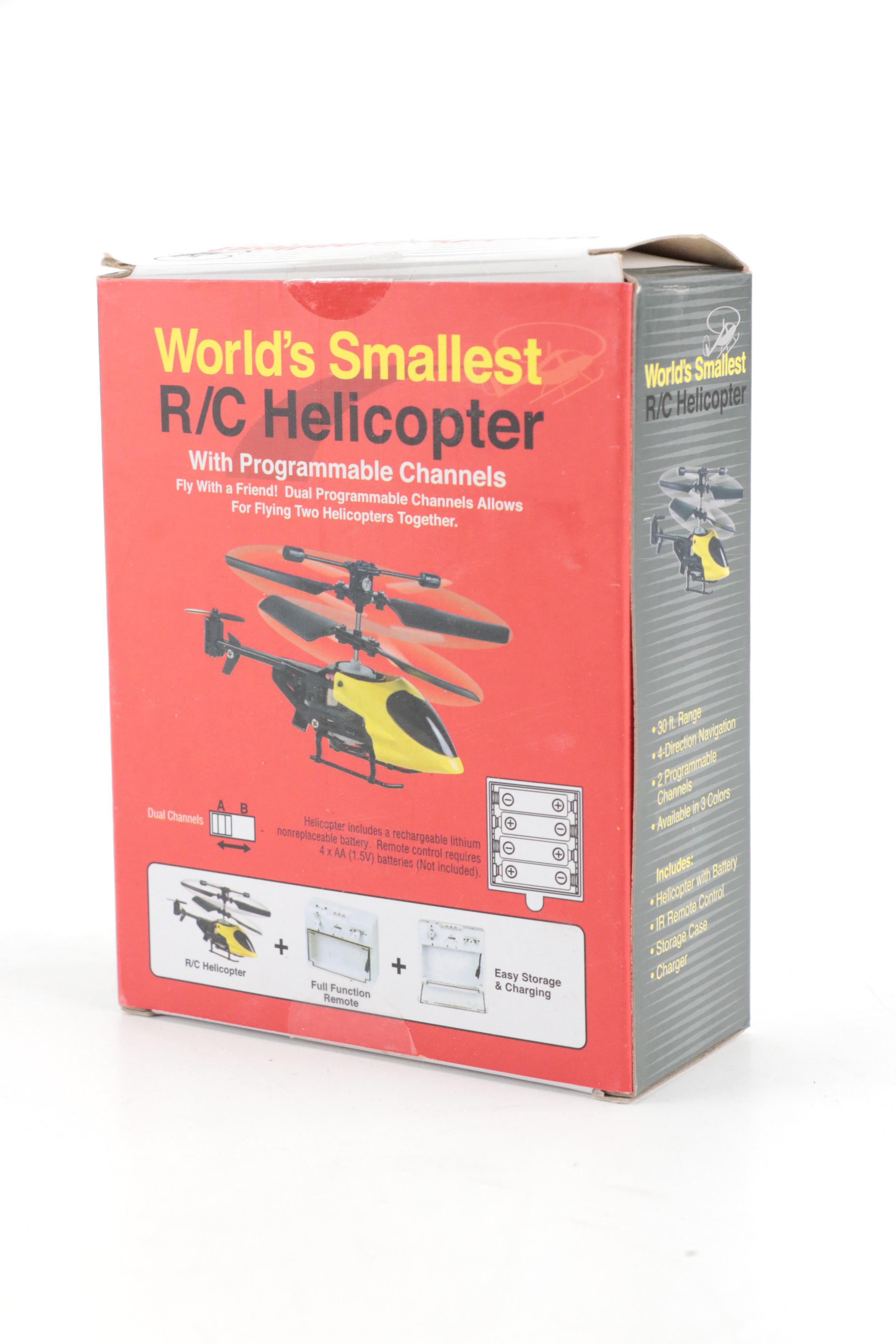 World's Smallest R/C Helicopter by Westminster and Other RC Helicopters, Vintage