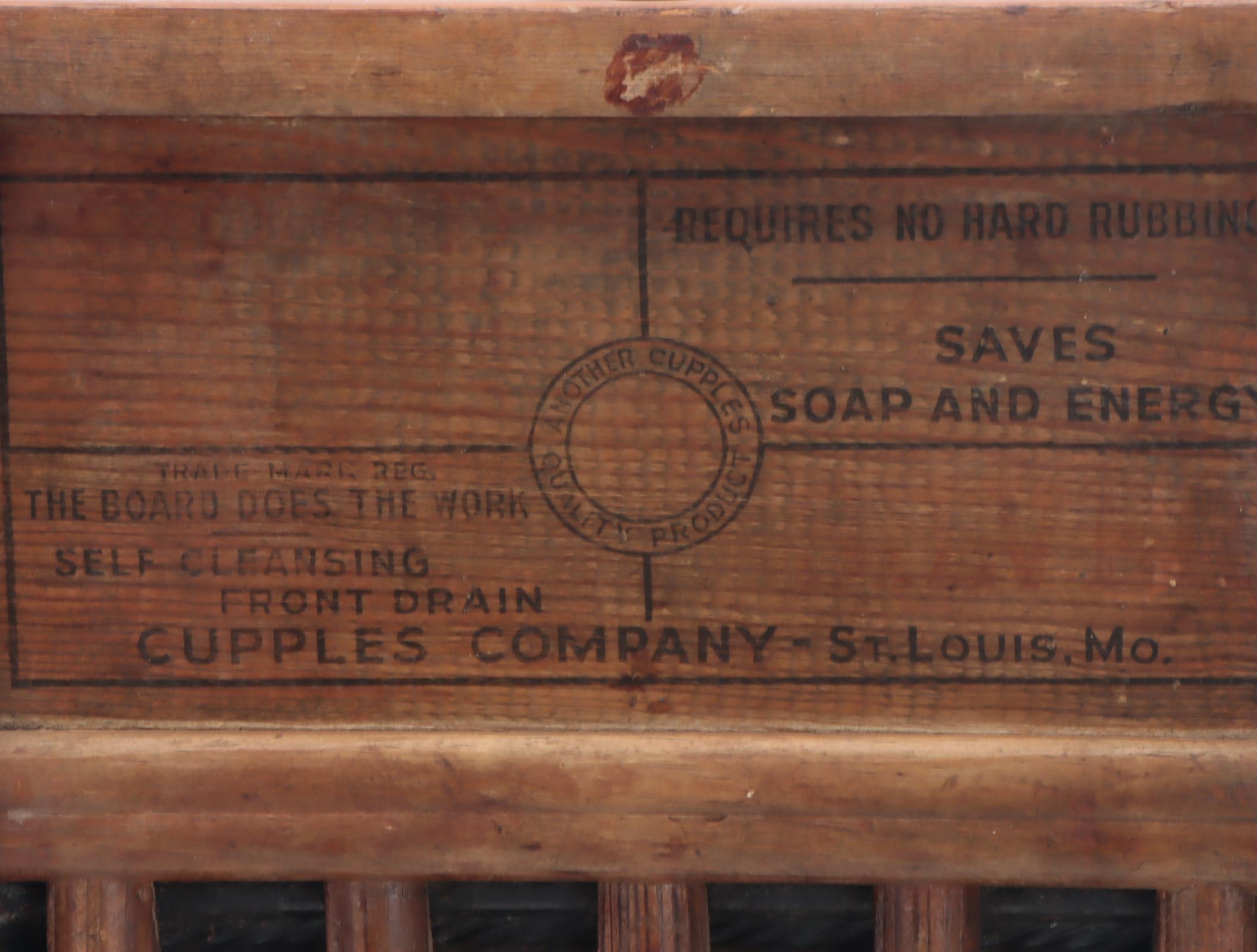 Cupples Company and Other Washboards with Rug Beaters