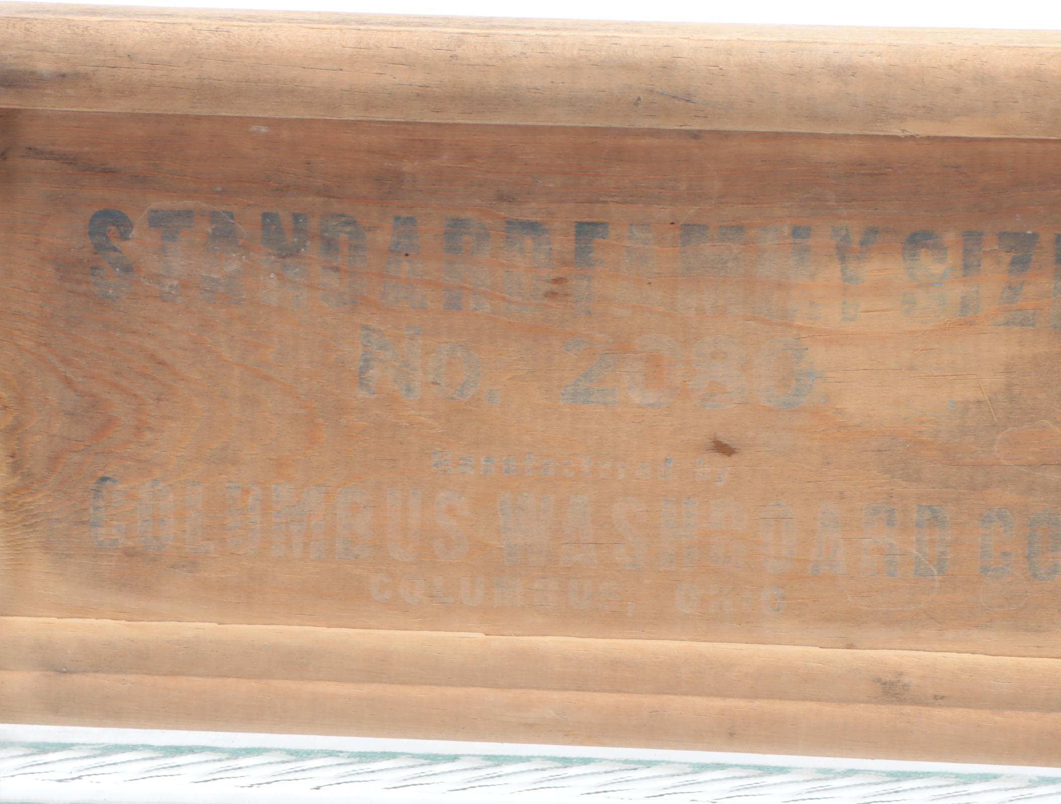 Cupples Company and Other Washboards with Rug Beaters