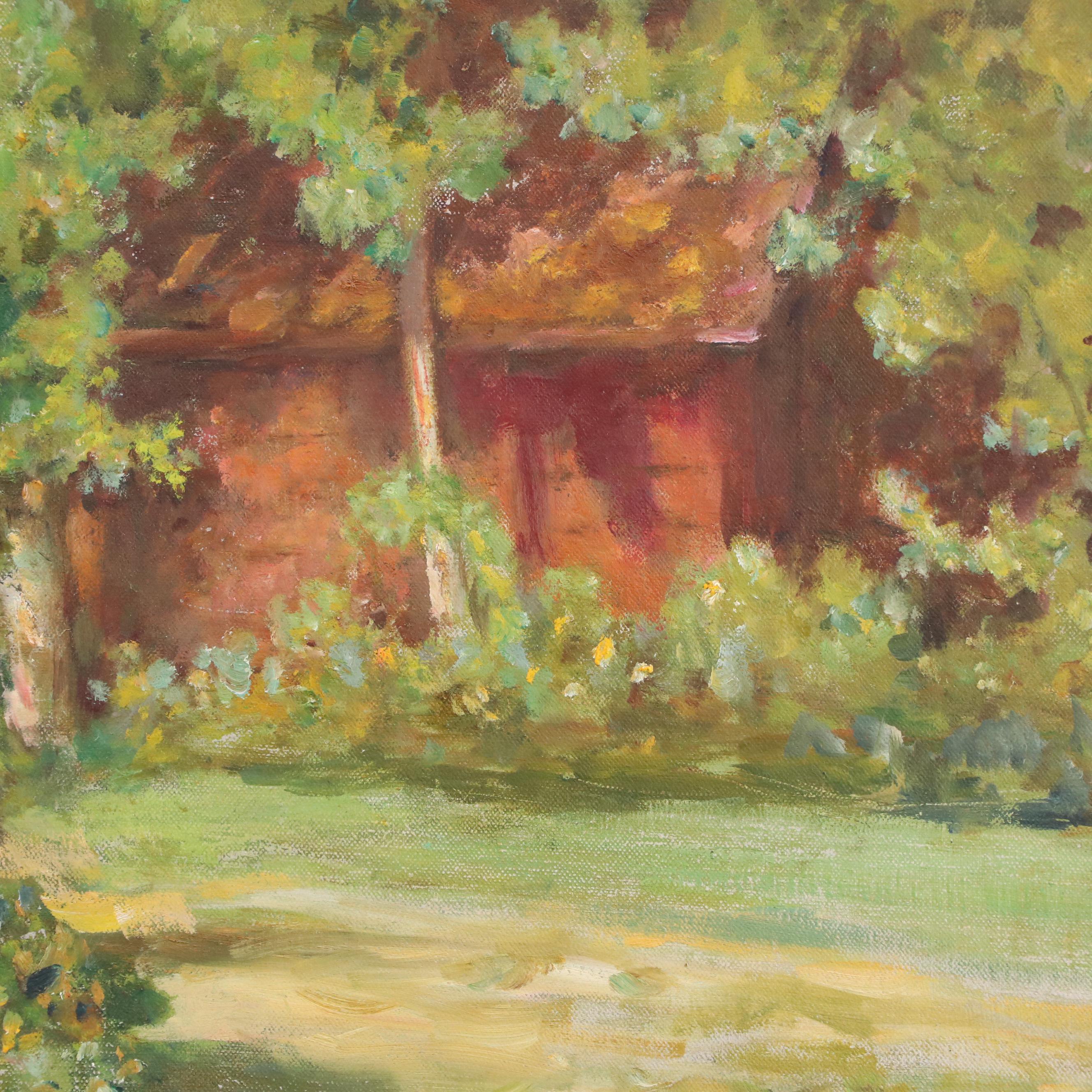 Michael Califano Landscape Oil Painting "Old Barn"
