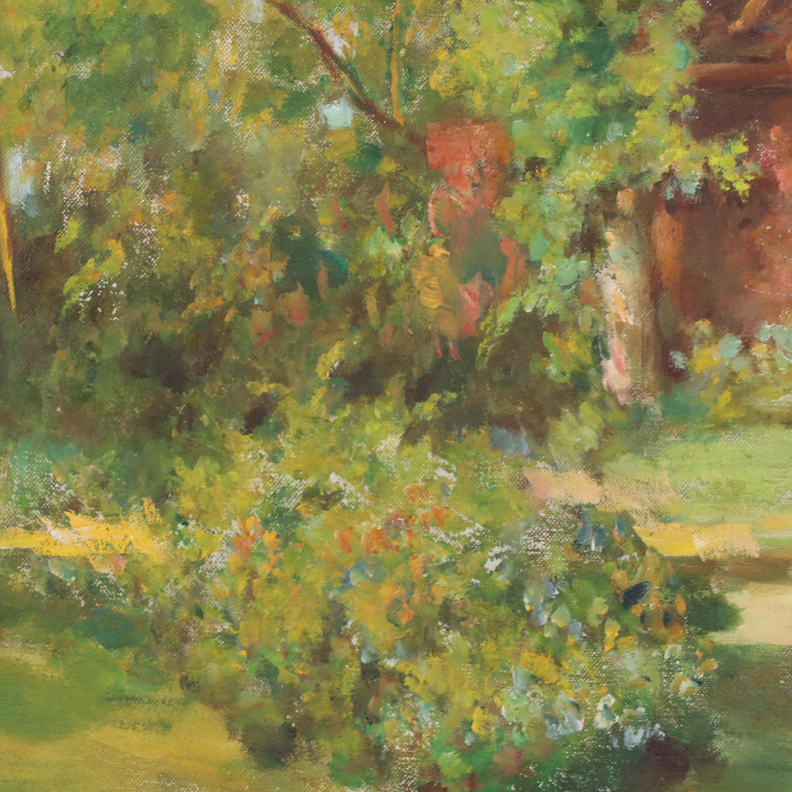 Michael Califano Landscape Oil Painting "Old Barn"