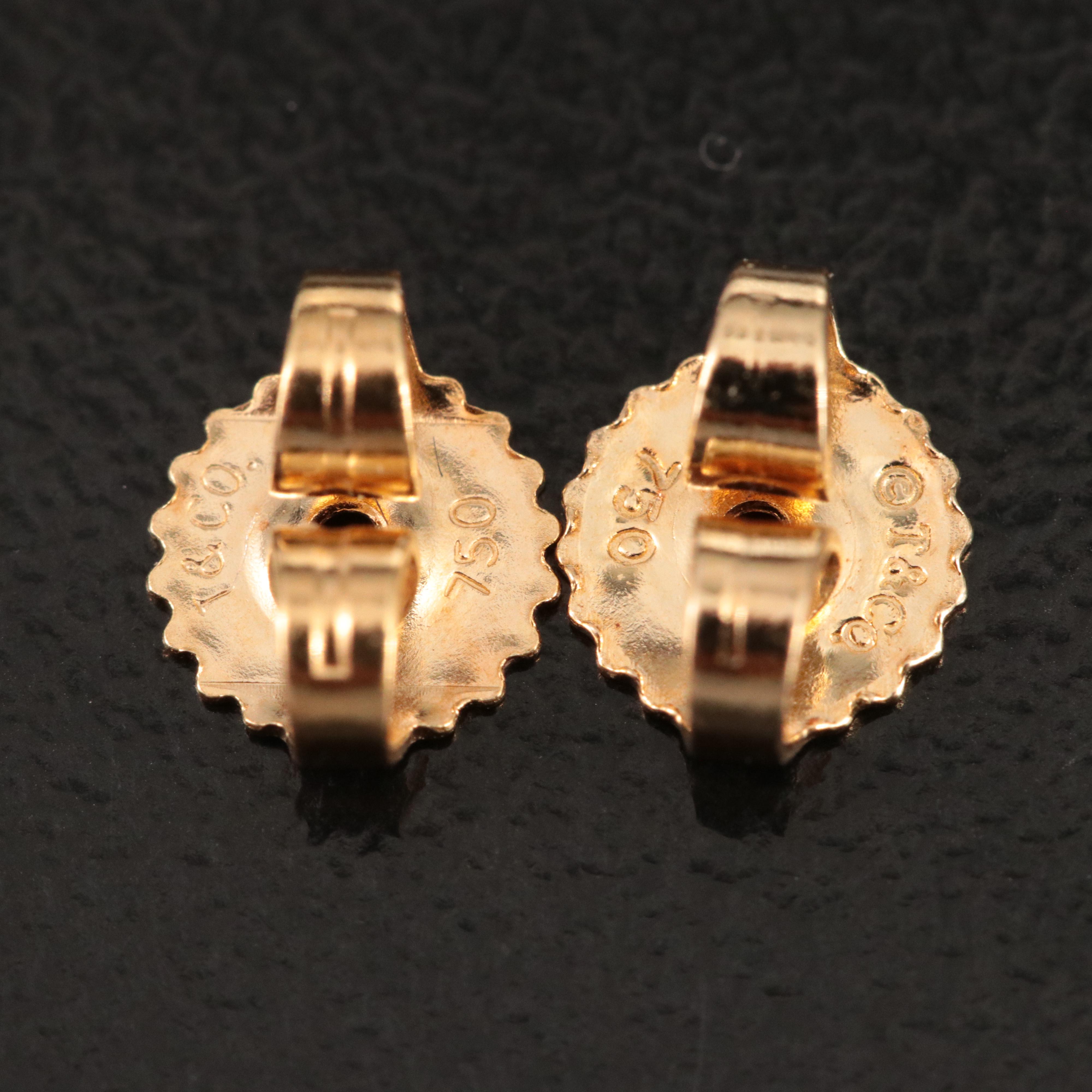 Jean Schlumberger for Tiffany & Co. Taj Mahal 18K Enamel and Diamond Earrings