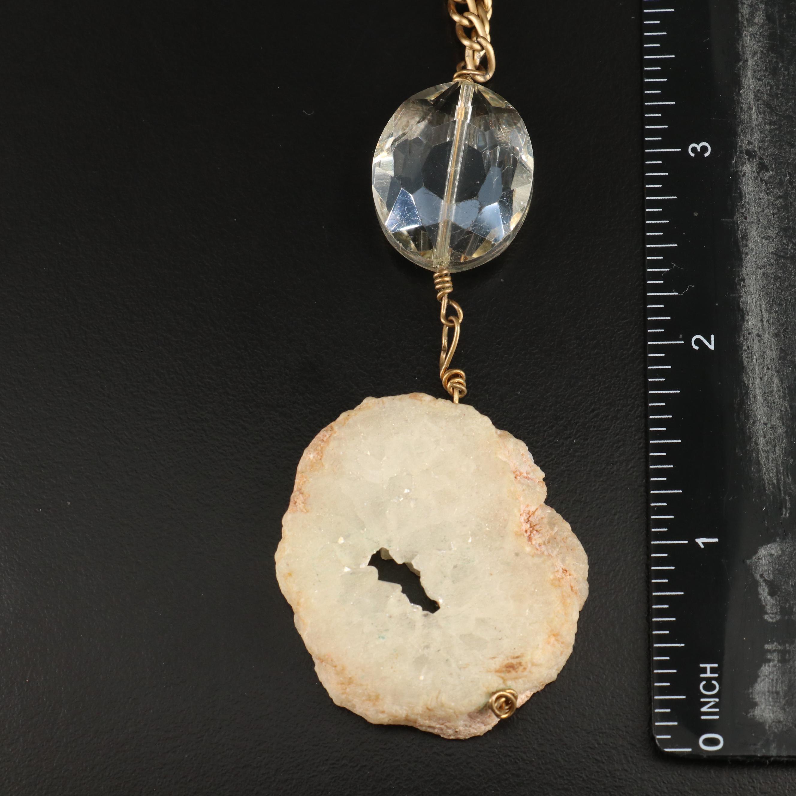 Fashion Necklace and Bracelet Collection Featuring Tassels and Fringe