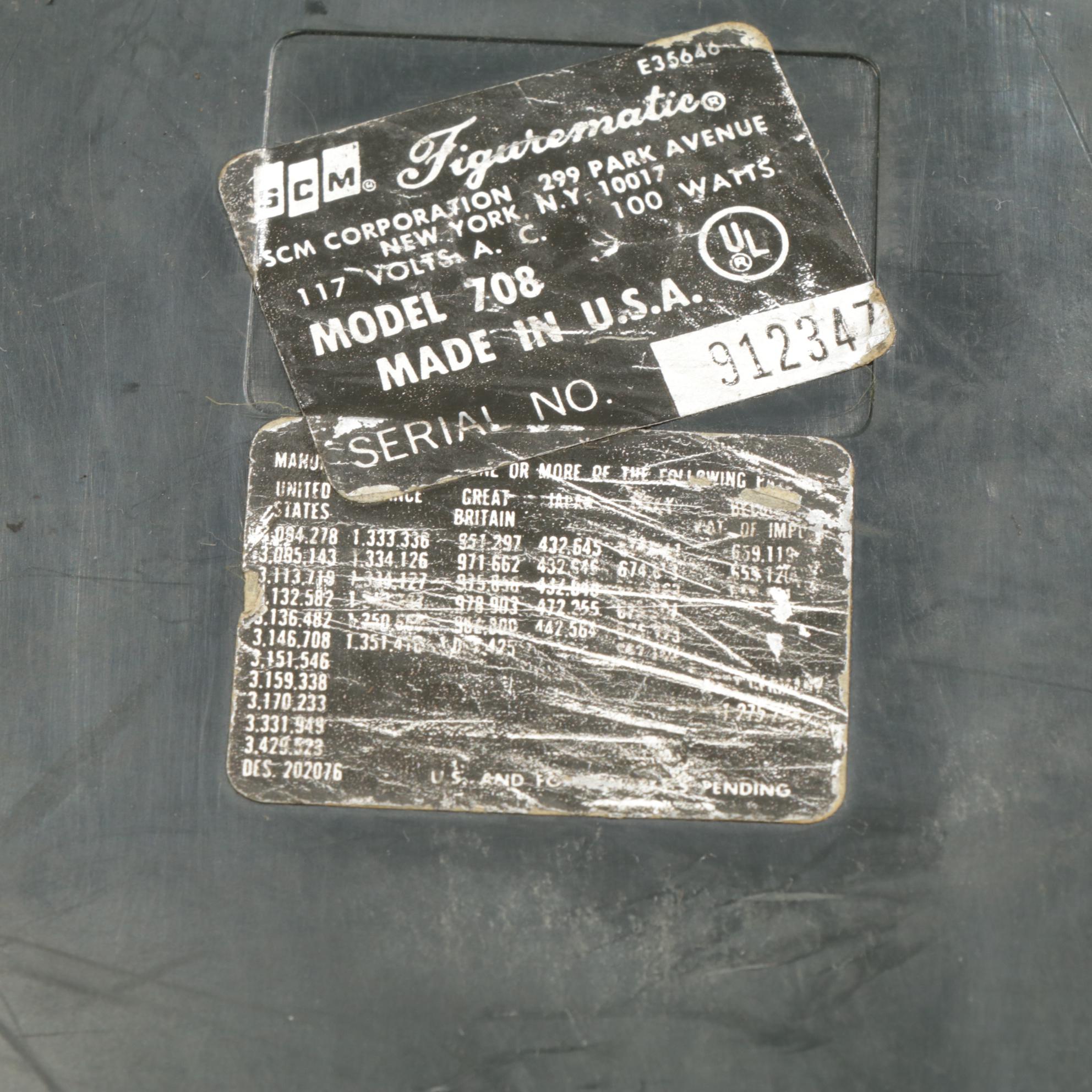 Smith-Corona Coronet Super 12 Portable Typewriter and Other Office Equipment