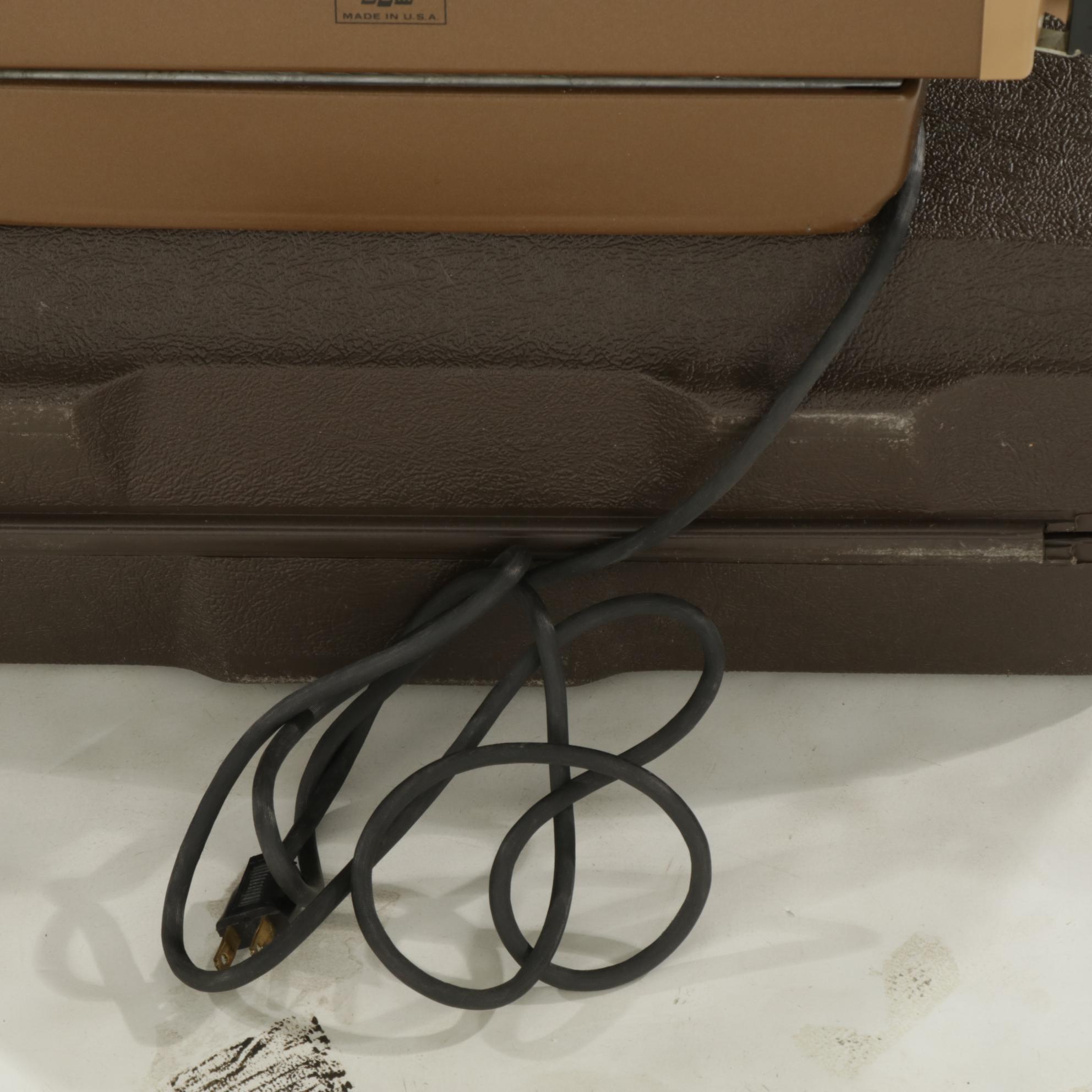 Smith-Corona Coronet Super 12 Portable Typewriter and Other Office Equipment