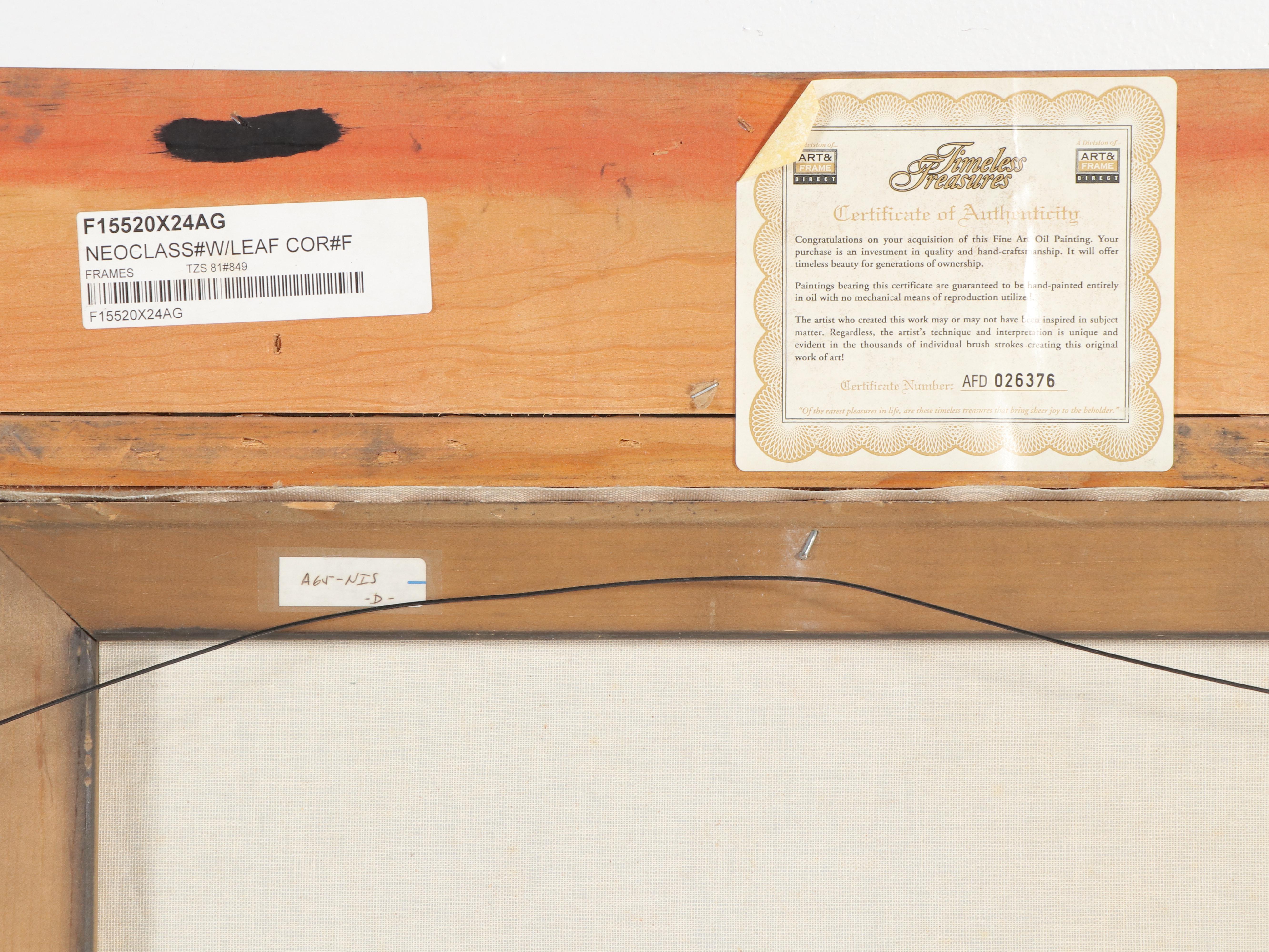 Malva Oil Portrait Painting of Restaurant Waiter