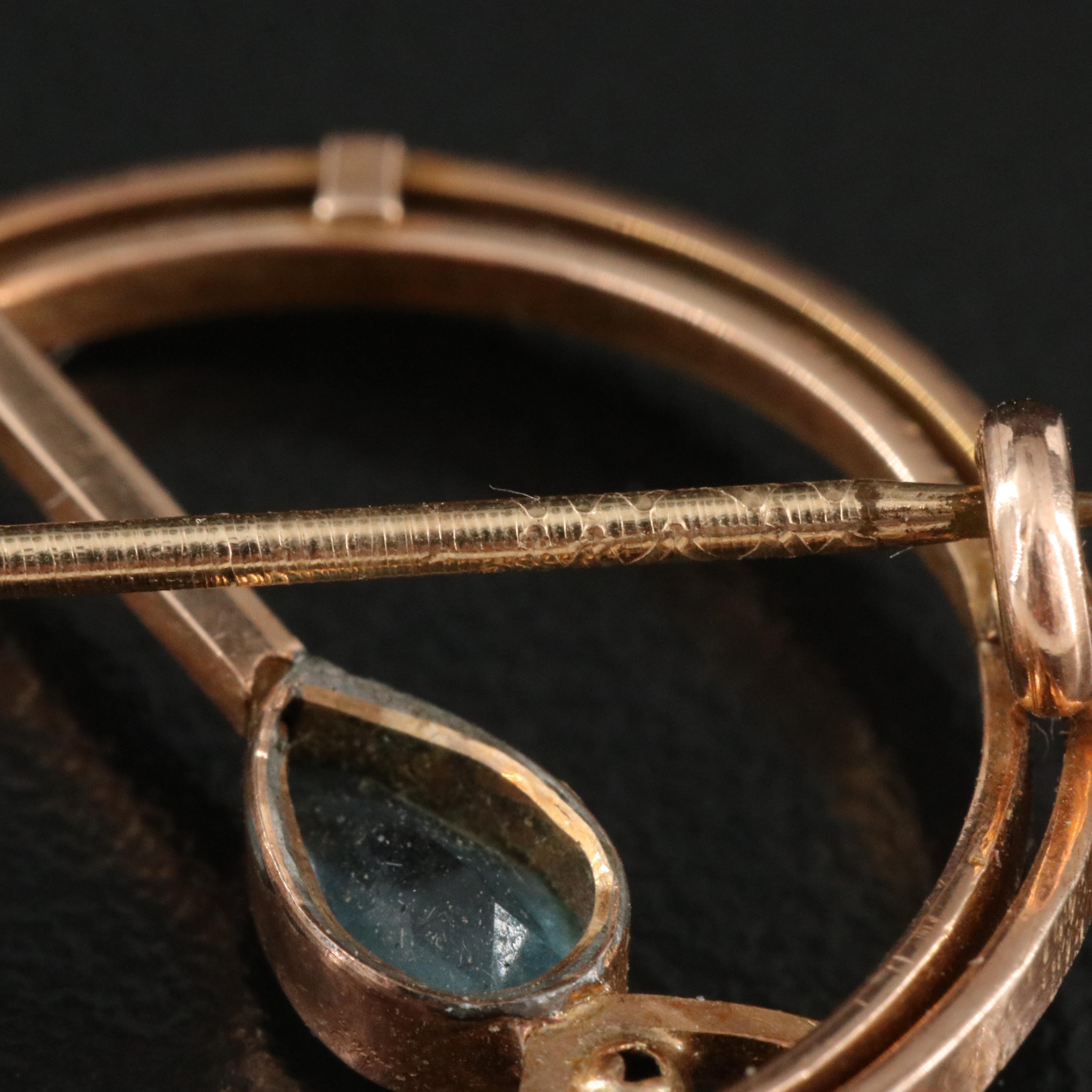 1921 Ward Brothers 9K Pin