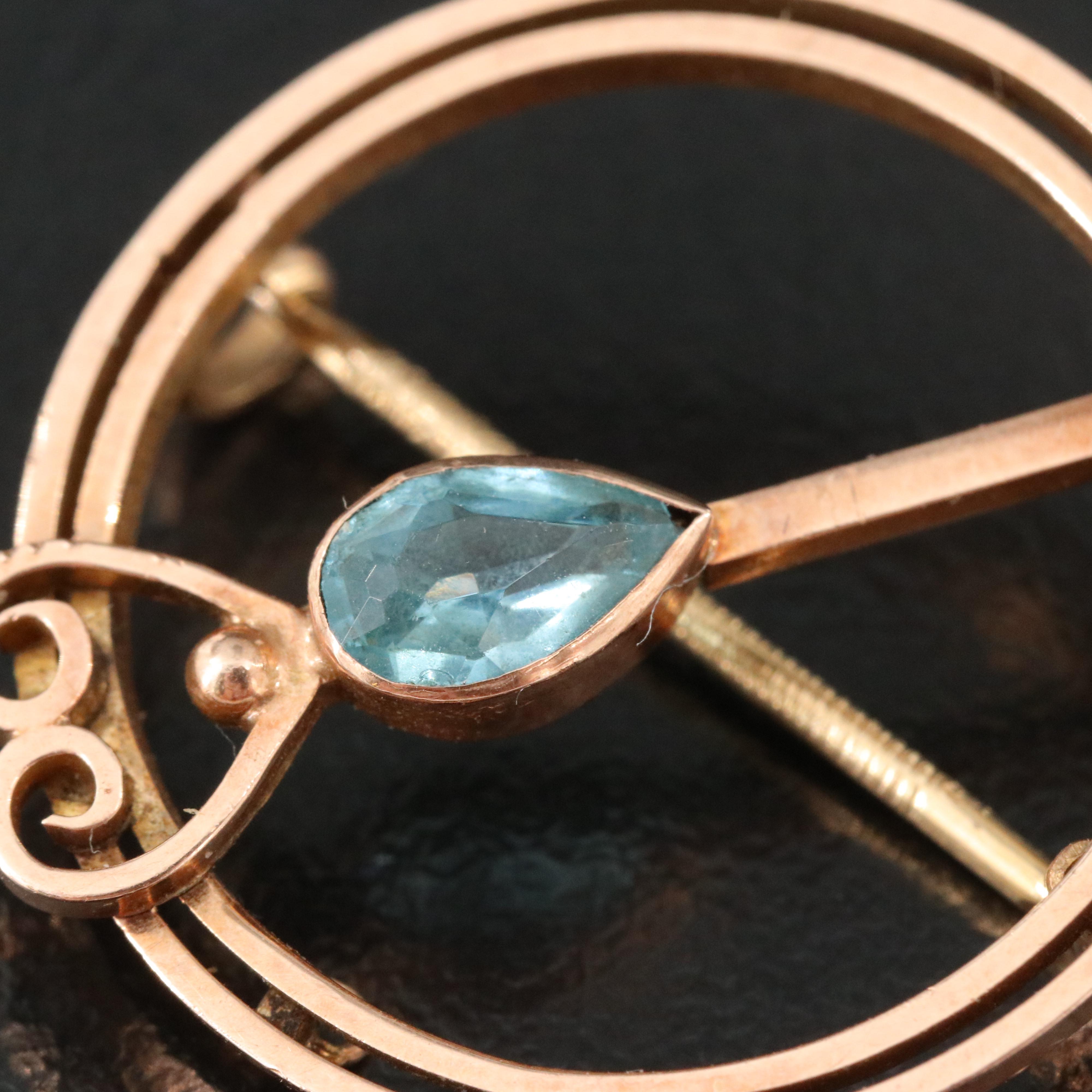 1921 Ward Brothers 9K Pin