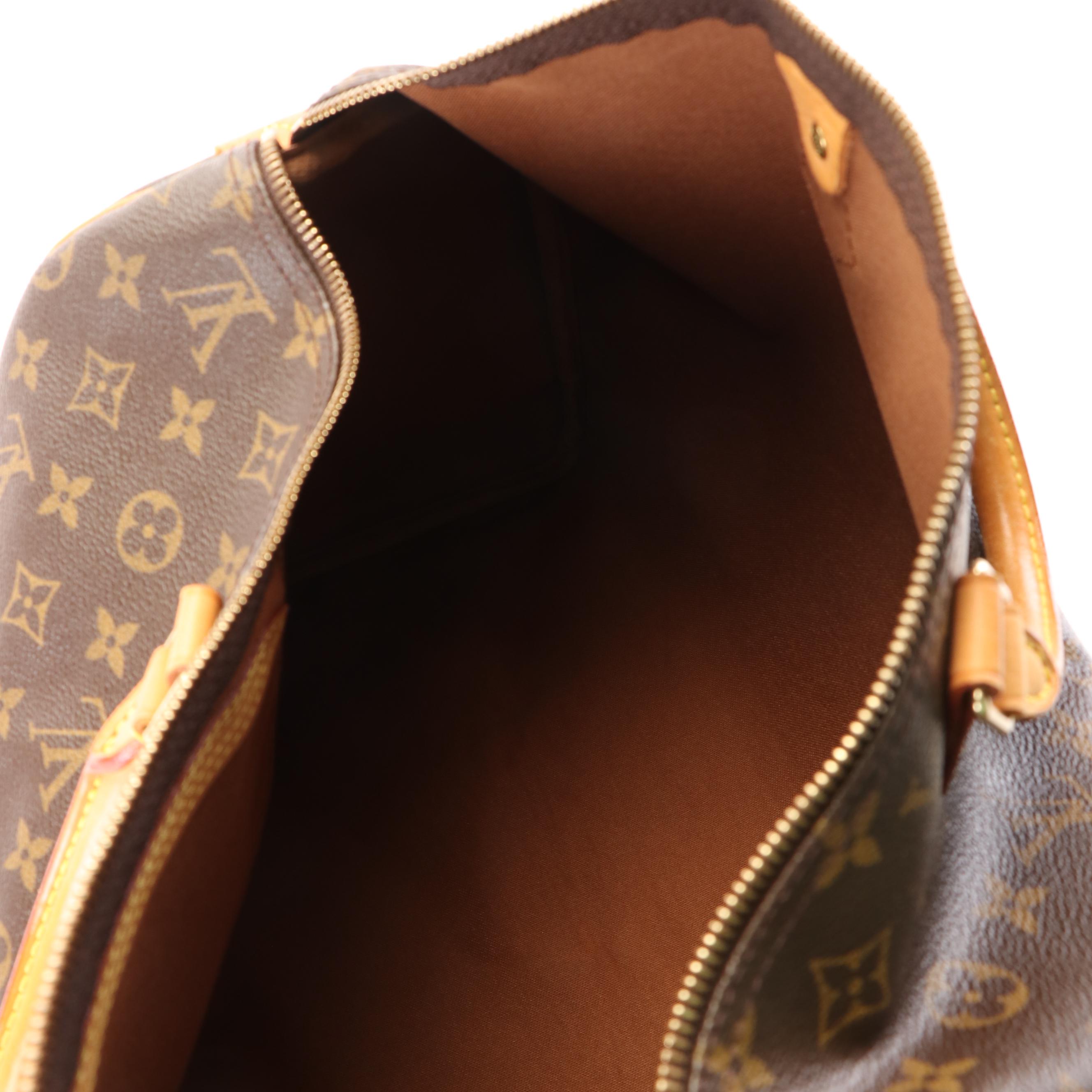 Louis Vuitton Speedy 40 Boston Bag in Monogram Coated Canvas