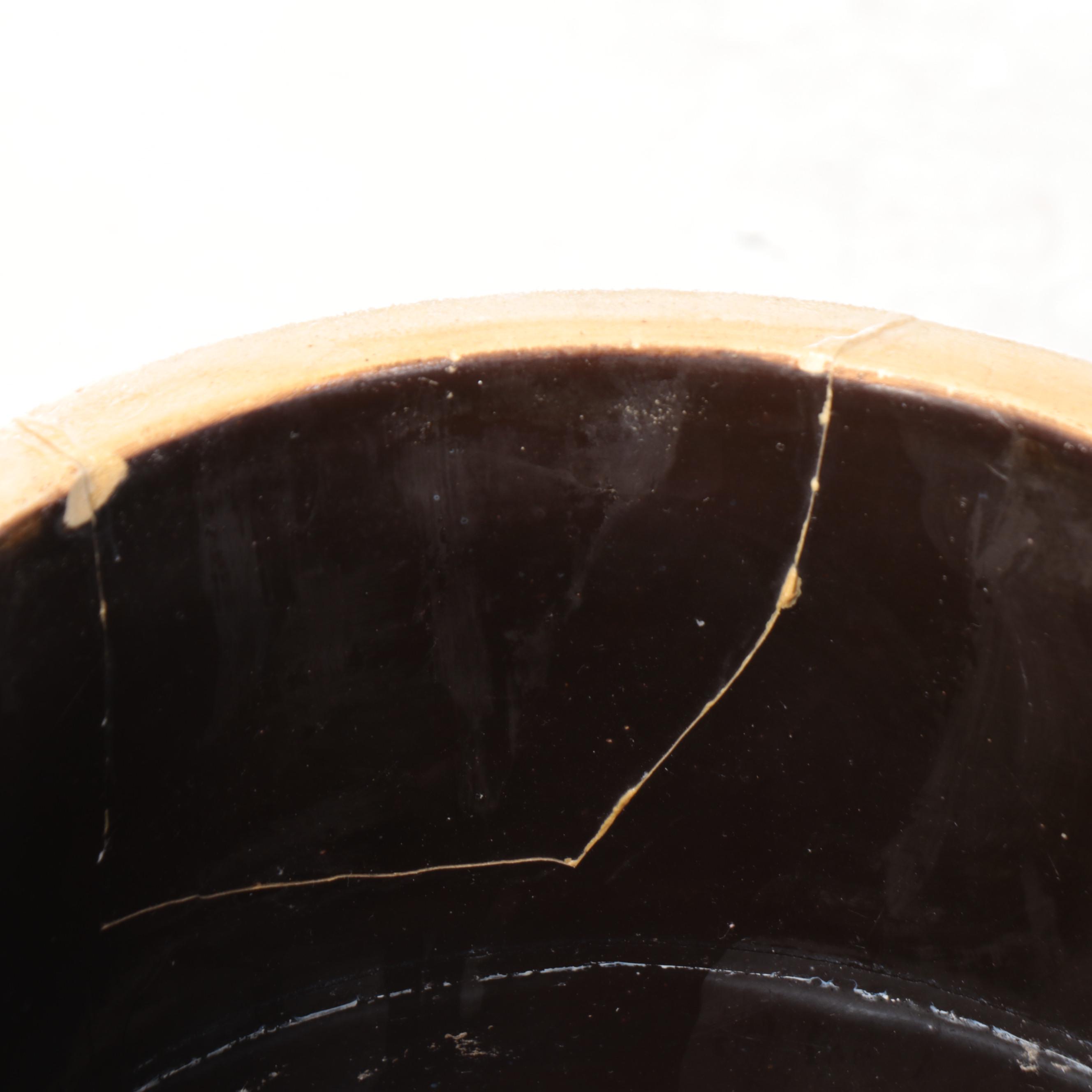 E. Norton & Co. 1.5 Gallon Stoneware Crock and Other Stoneware Crocks