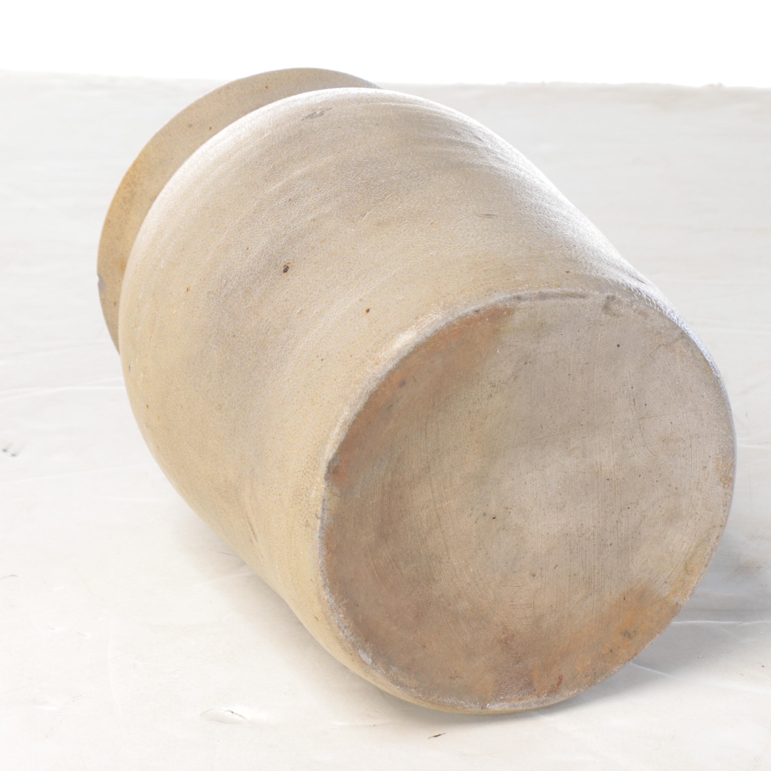 E. Norton & Co. 1.5 Gallon Stoneware Crock and Other Stoneware Crocks